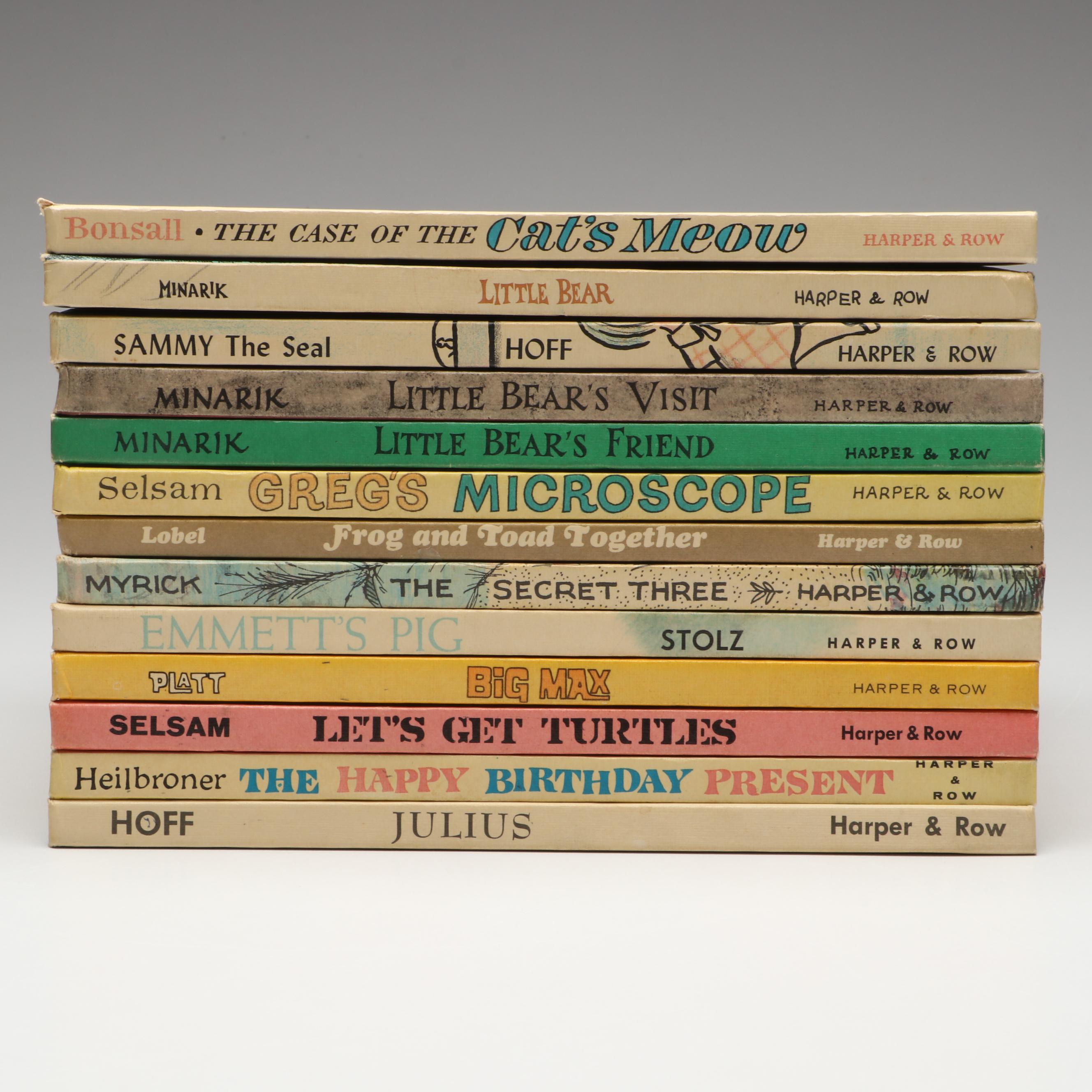 Harper & Row "Sammy the Seal" by Syd Hoff and Other I Can Read Books