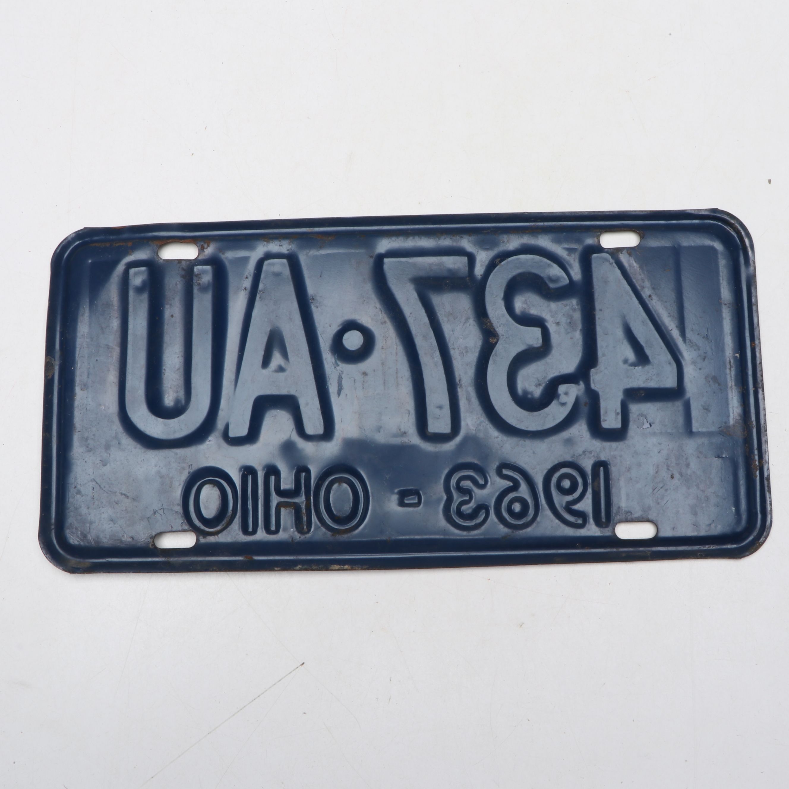 1960s Ohio License Plates