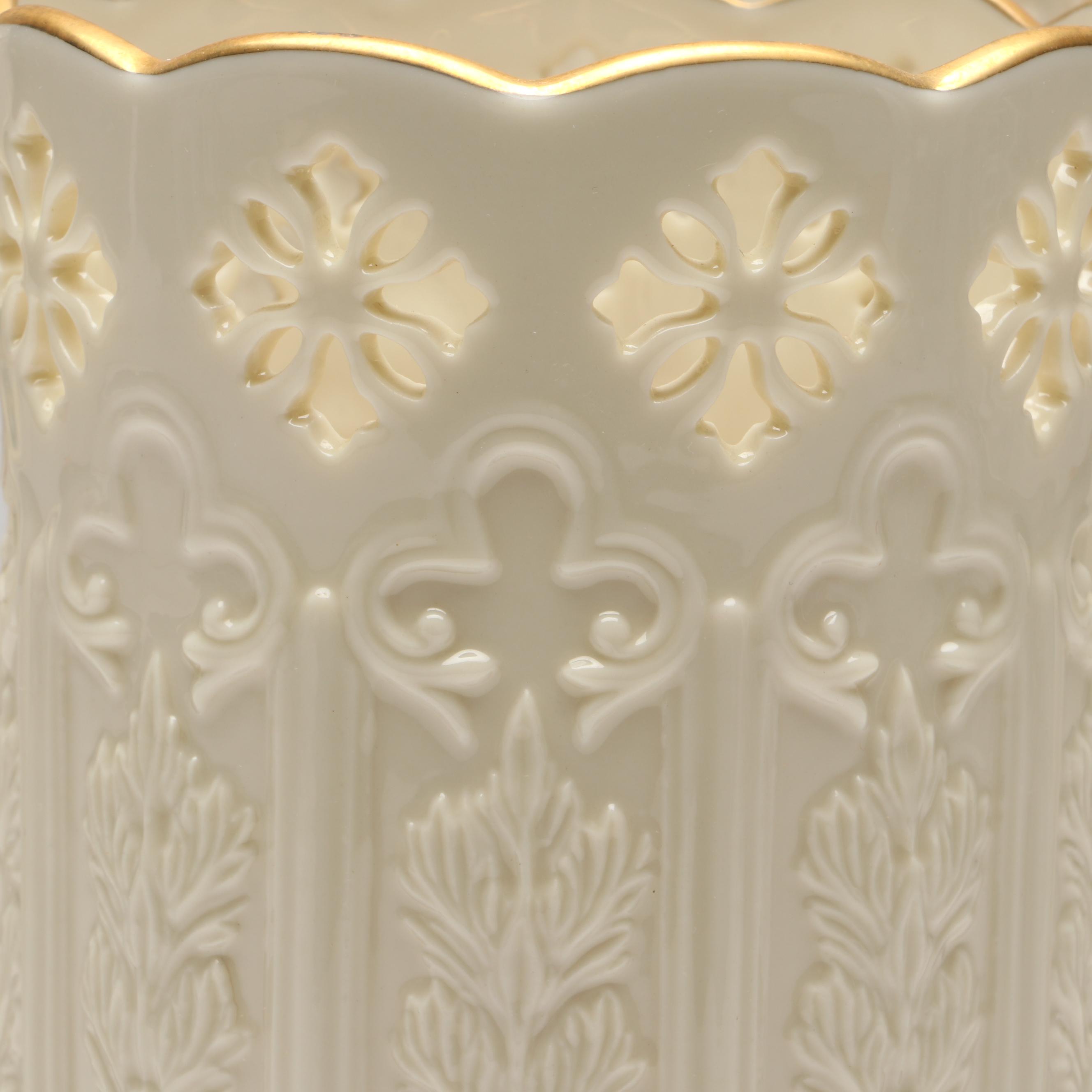 Lenox "Golden Meadows," "Fleur de Lis" and "Barrington" Ceramic Vases