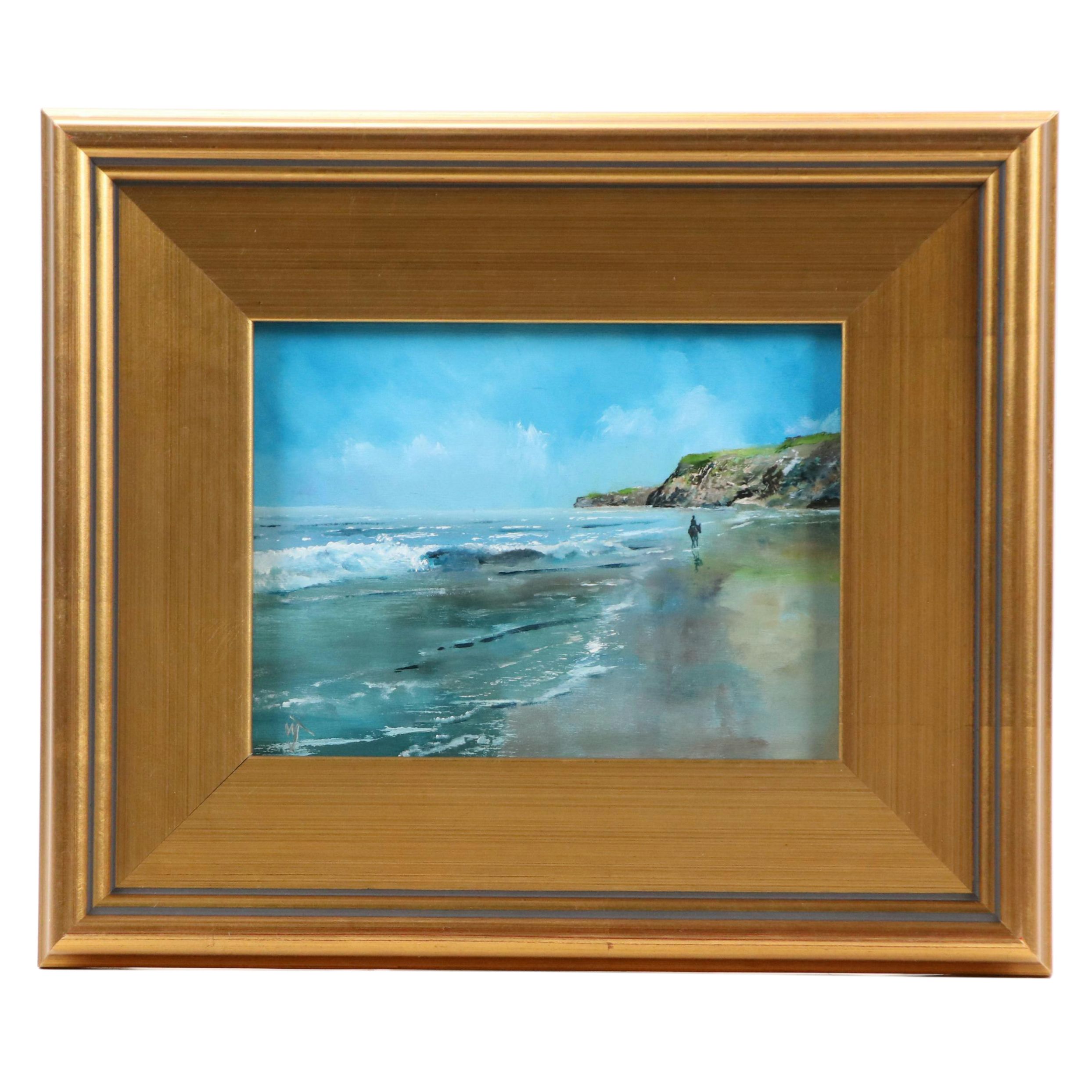 William Jamison Seascape Oil Painting