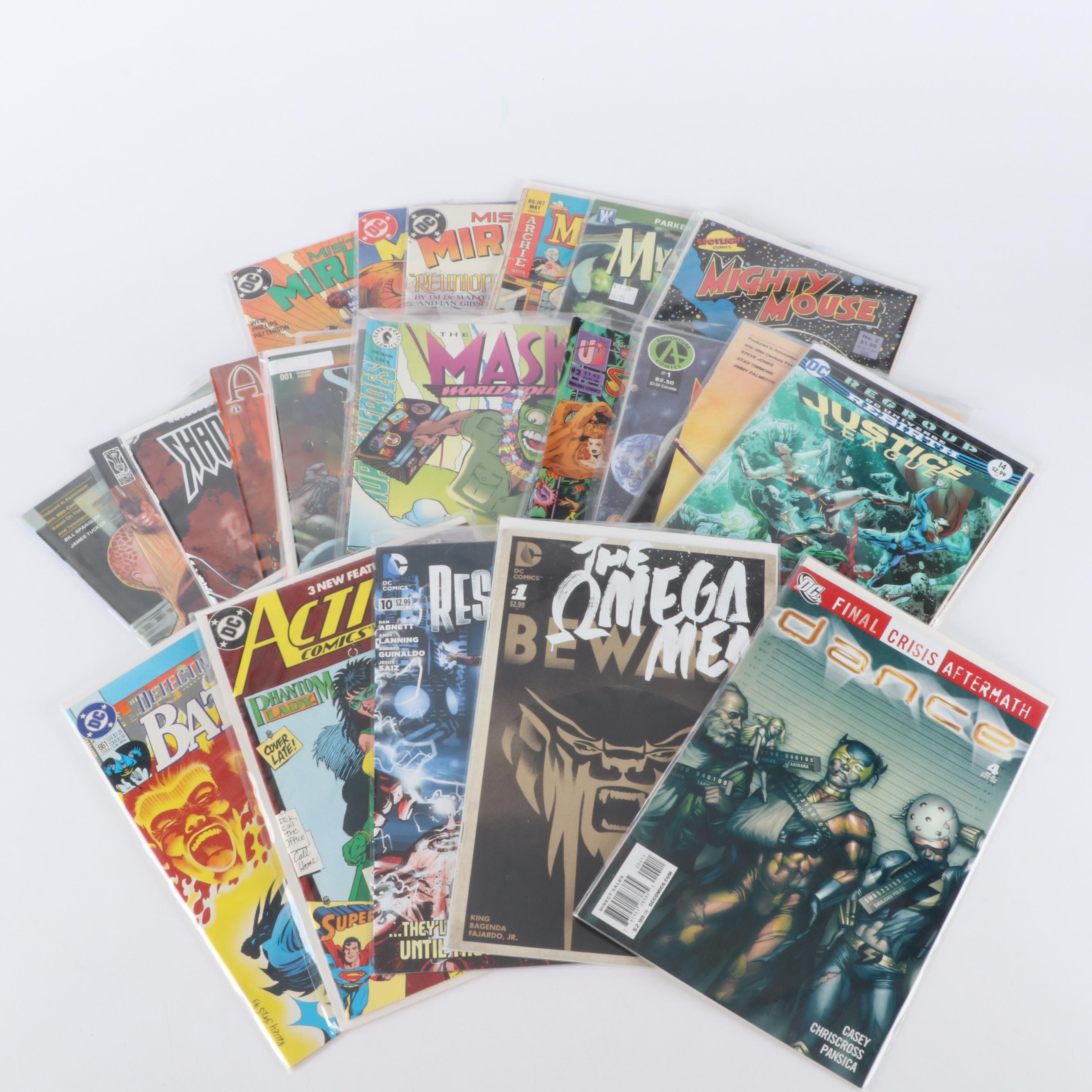 Sixty-Three Comic Books and Five Marvel Trade Paperback Books, 1970s to 2010s