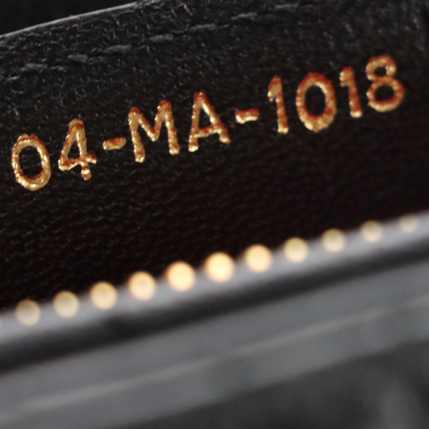 Christian Dior Lady Dior Two-Way Bag in Black Cannage Quilted Calfskin Leather