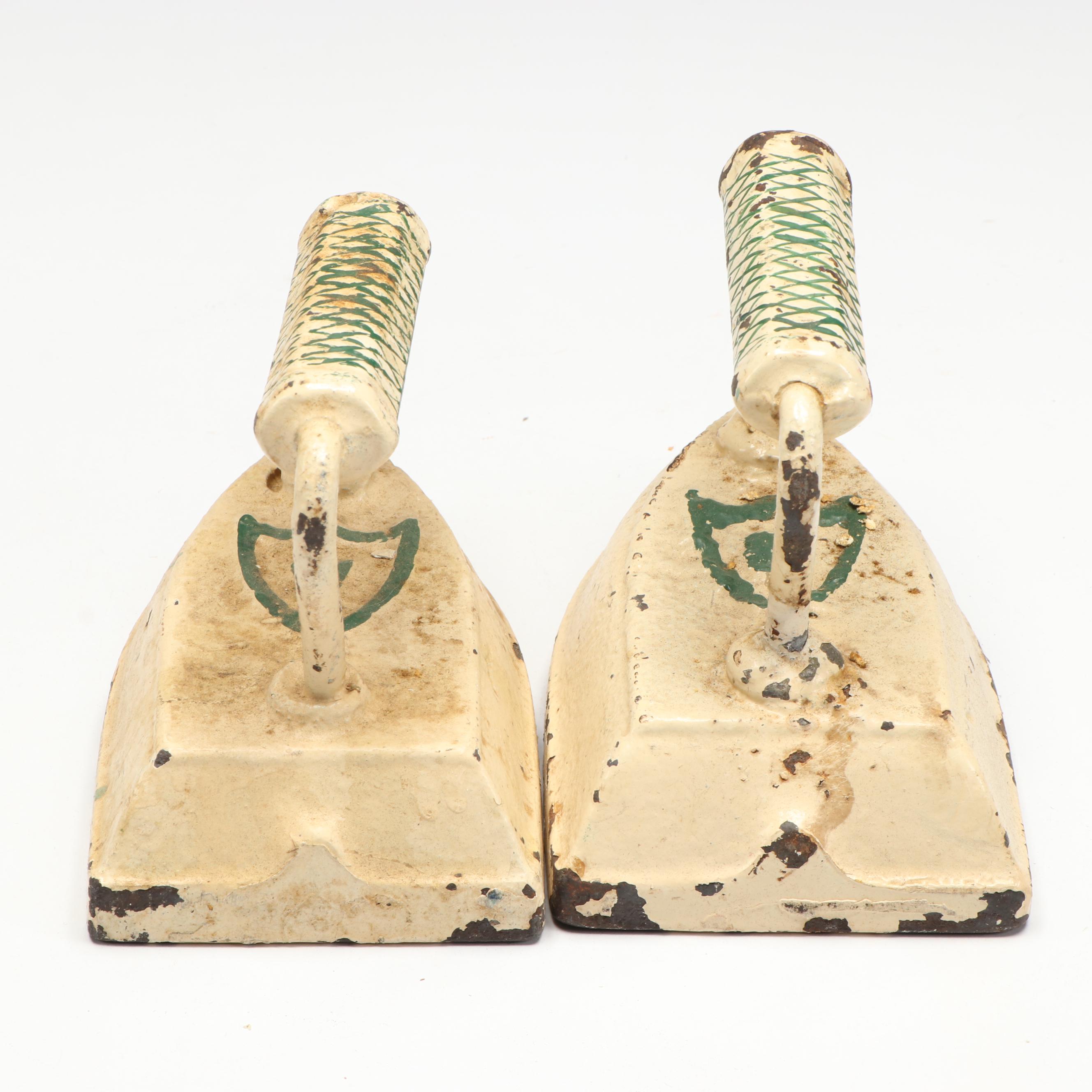 Imperial, Wapak, and Other Cast Iron Sad Irons