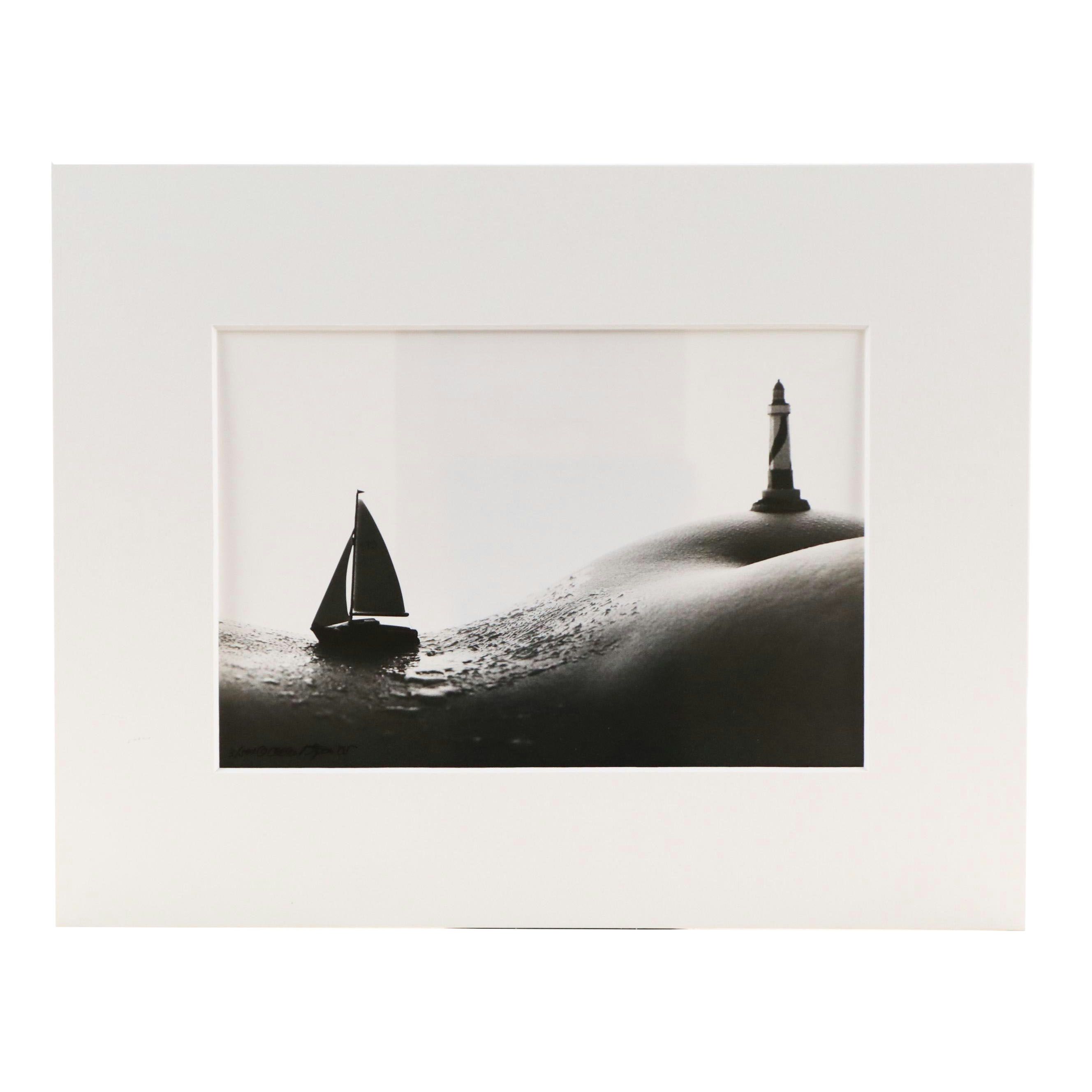 Allan I. Teger Silver Gelatin Photograph From the "Bodyscapes" Series