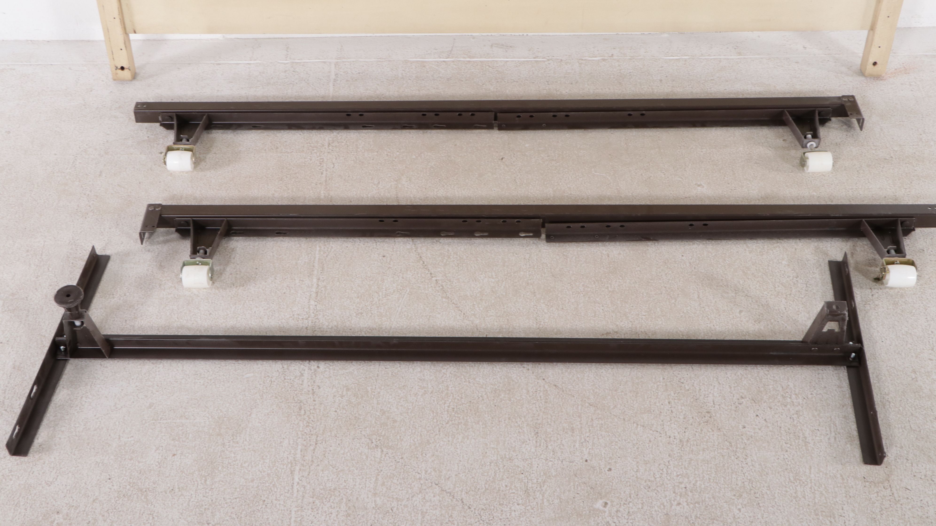 French Provincial Style Painted Wood Headboard, Mid to Late 20th Century