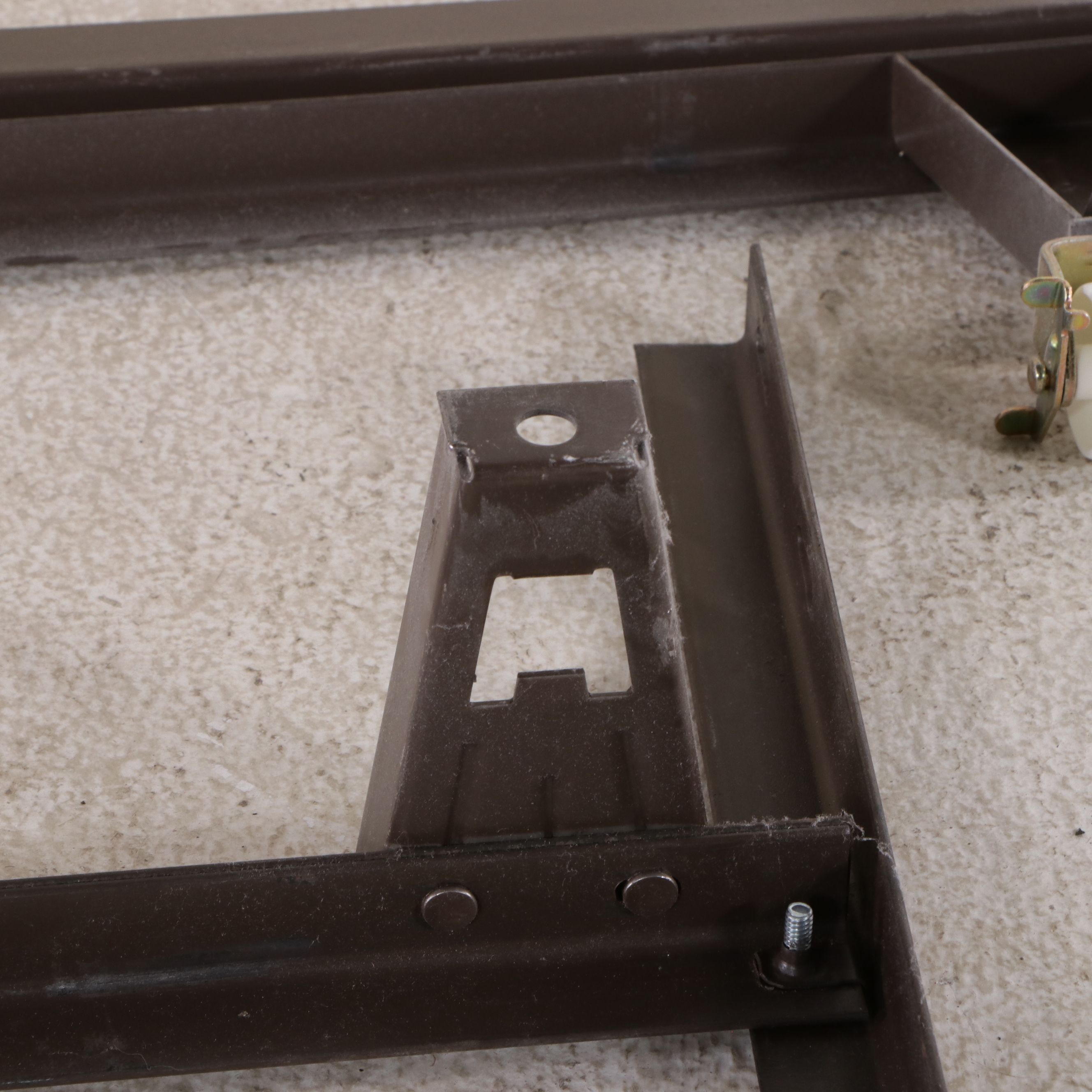 French Provincial Style Painted Wood Headboard, Mid to Late 20th Century