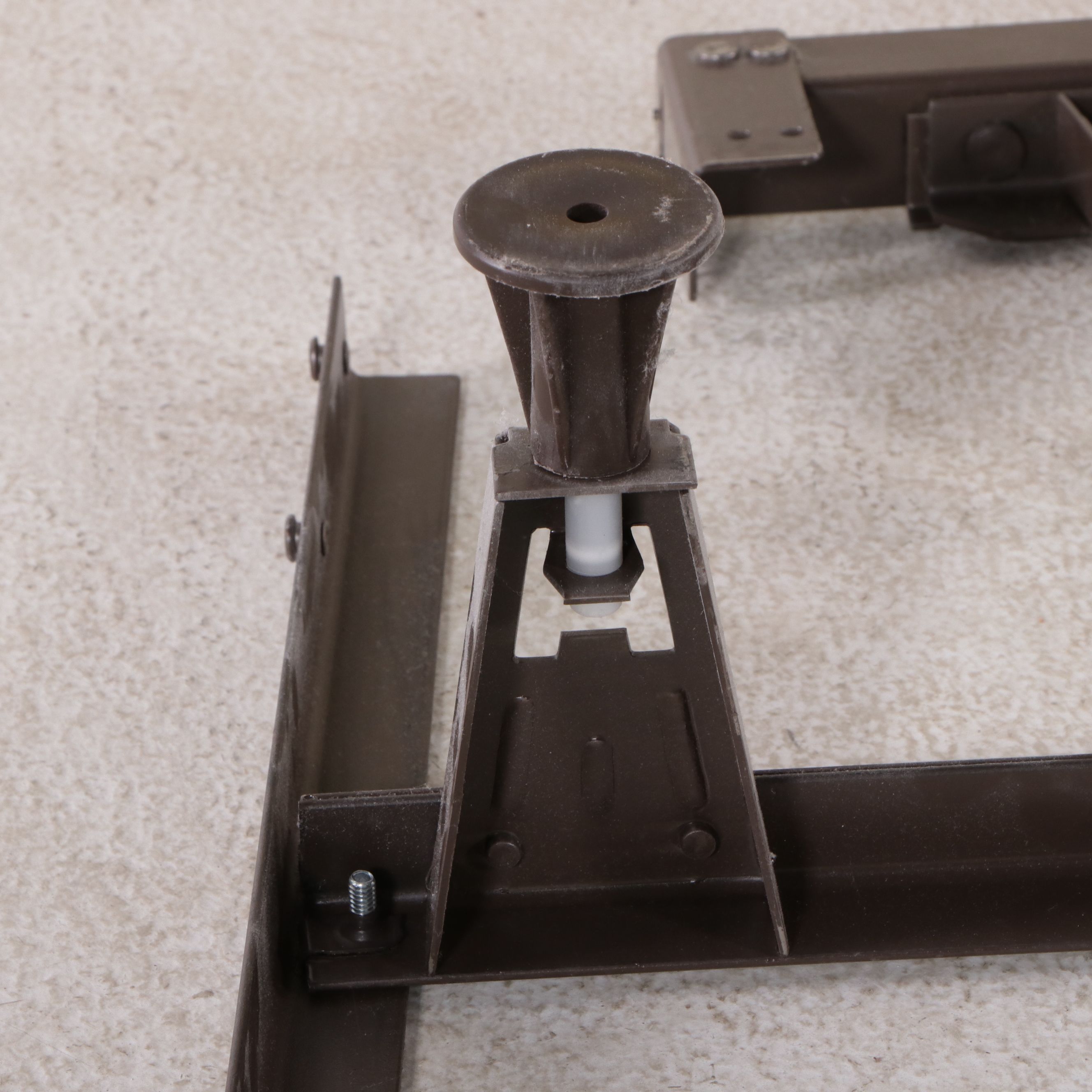 French Provincial Style Painted Wood Headboard, Mid to Late 20th Century