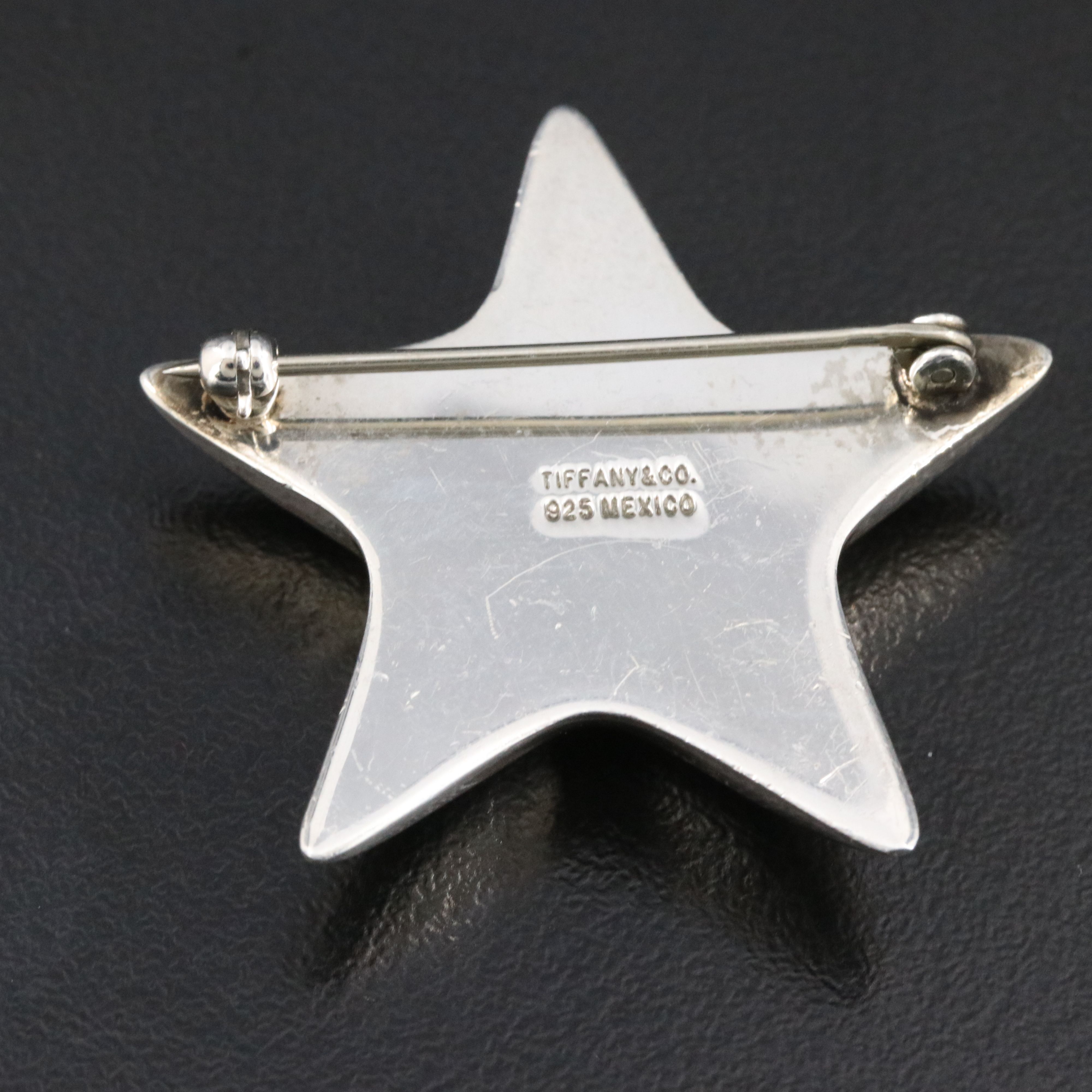Tiffany & Co. Sterling Star Brooch
