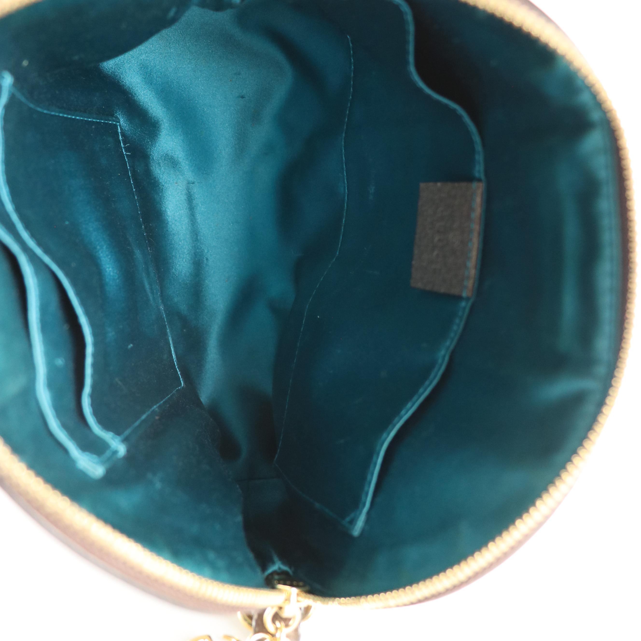 Gucci GG Supreme Canvas, Web Stripe, and Cinghiale Leather Bag