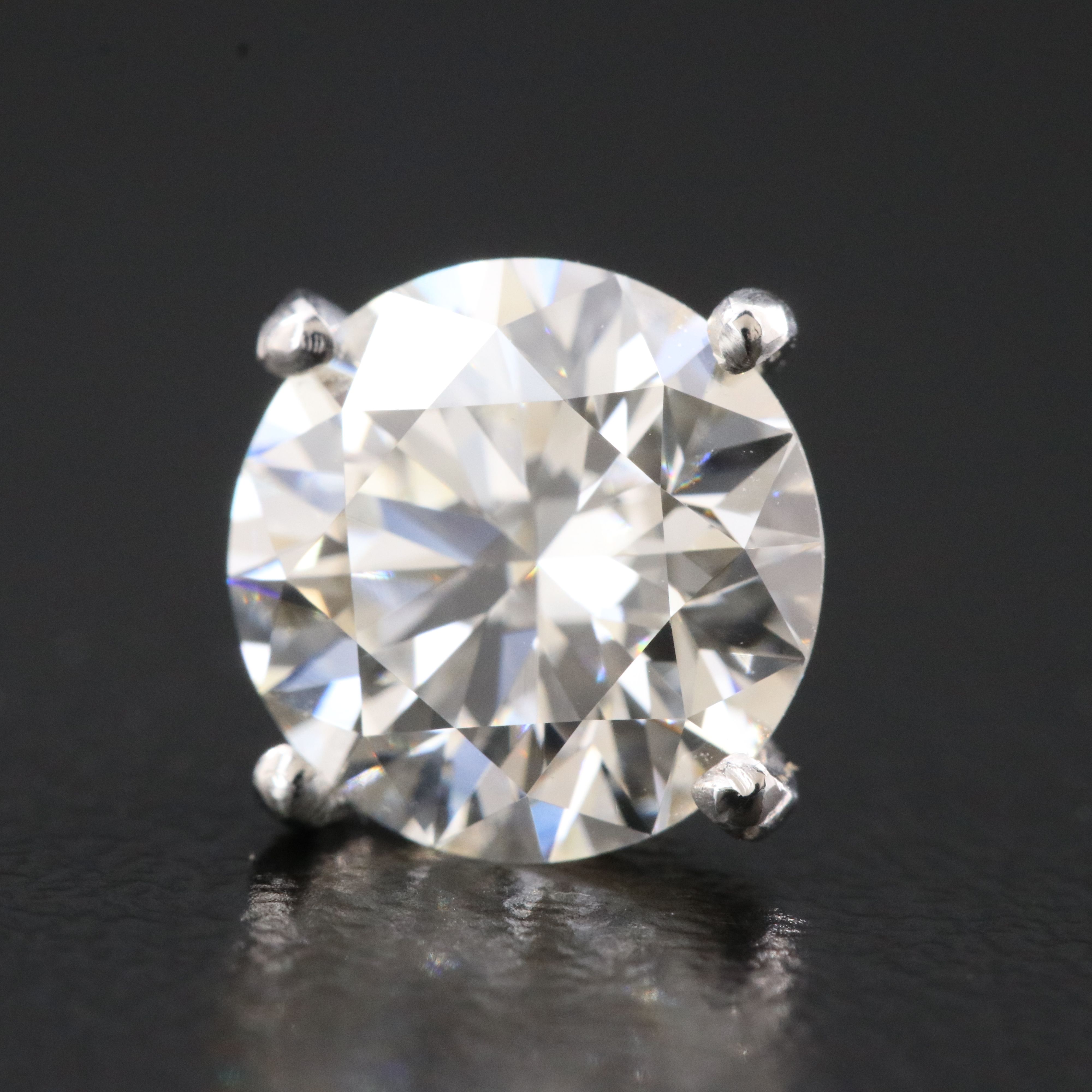 14K 4.00 CTW Lab Grown Diamond Stud Earrings