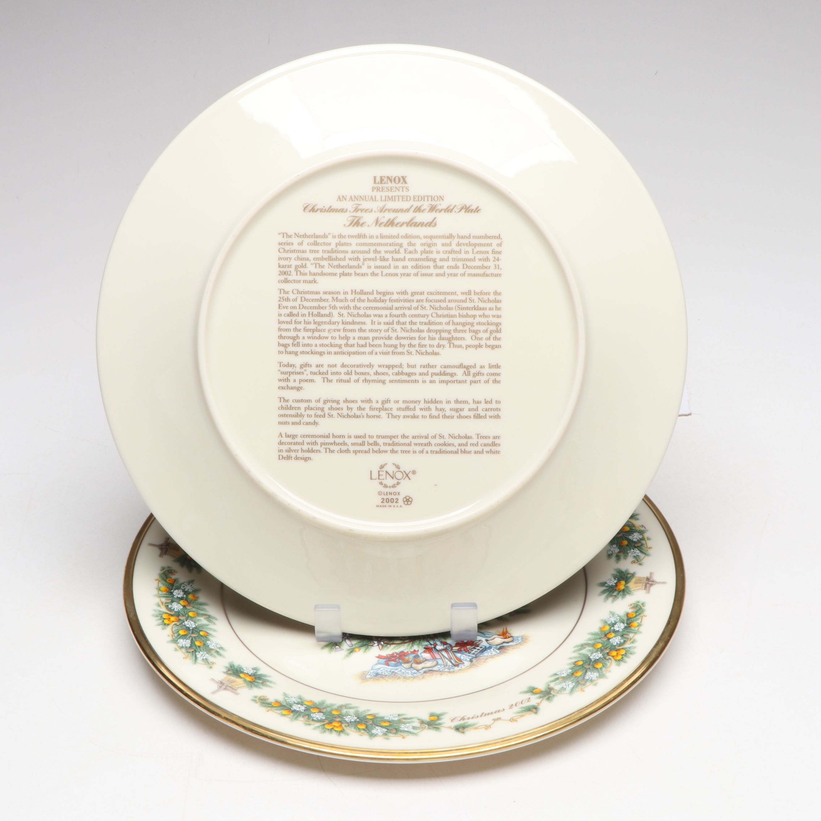 Lenox Wedding Plate, "Winter Greetings" Punch Bowl and Other Seasonal Dinnerware