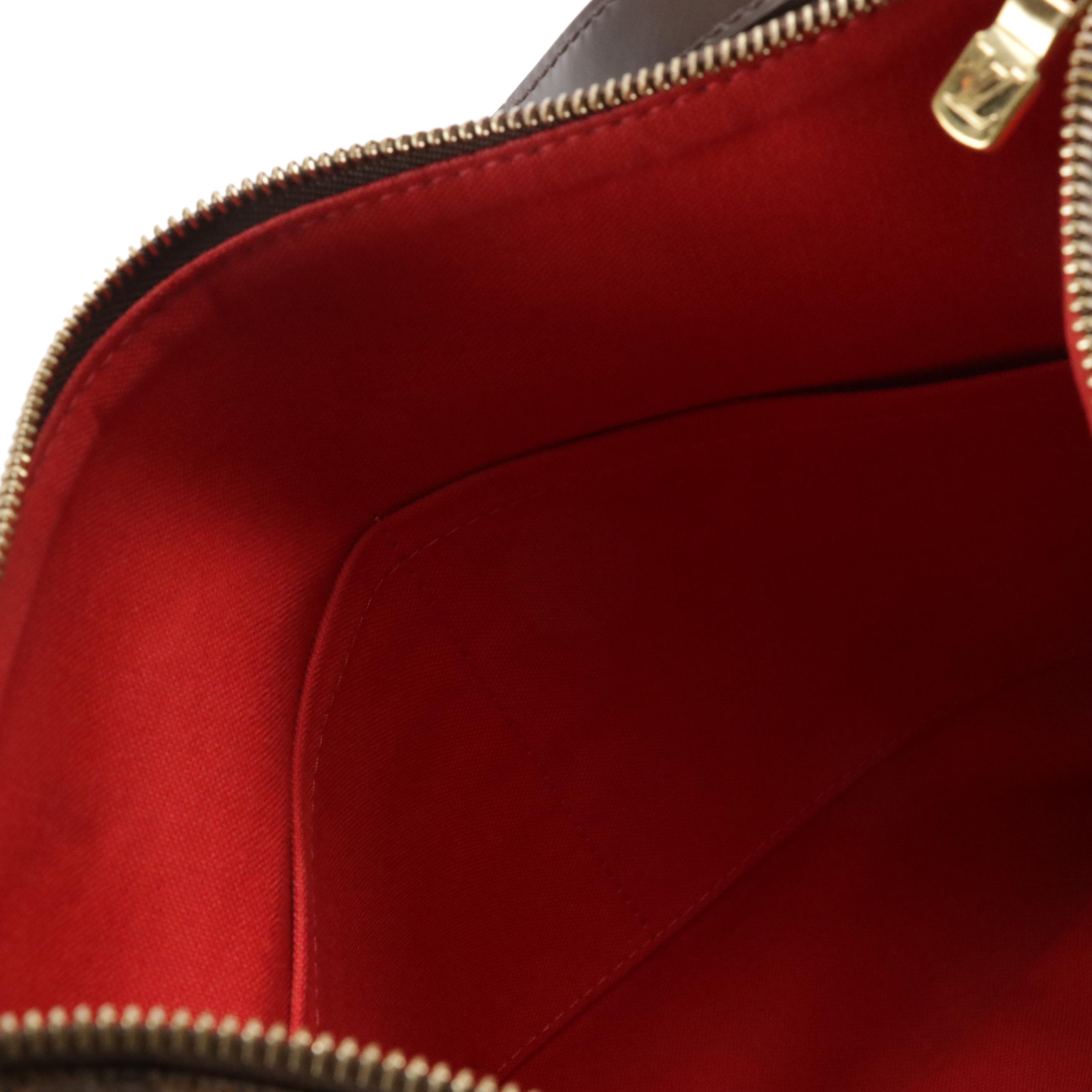 Louis Vuitton Bloomsbury PM Crossbody Bag in Damier Ebene Canvas and Leather