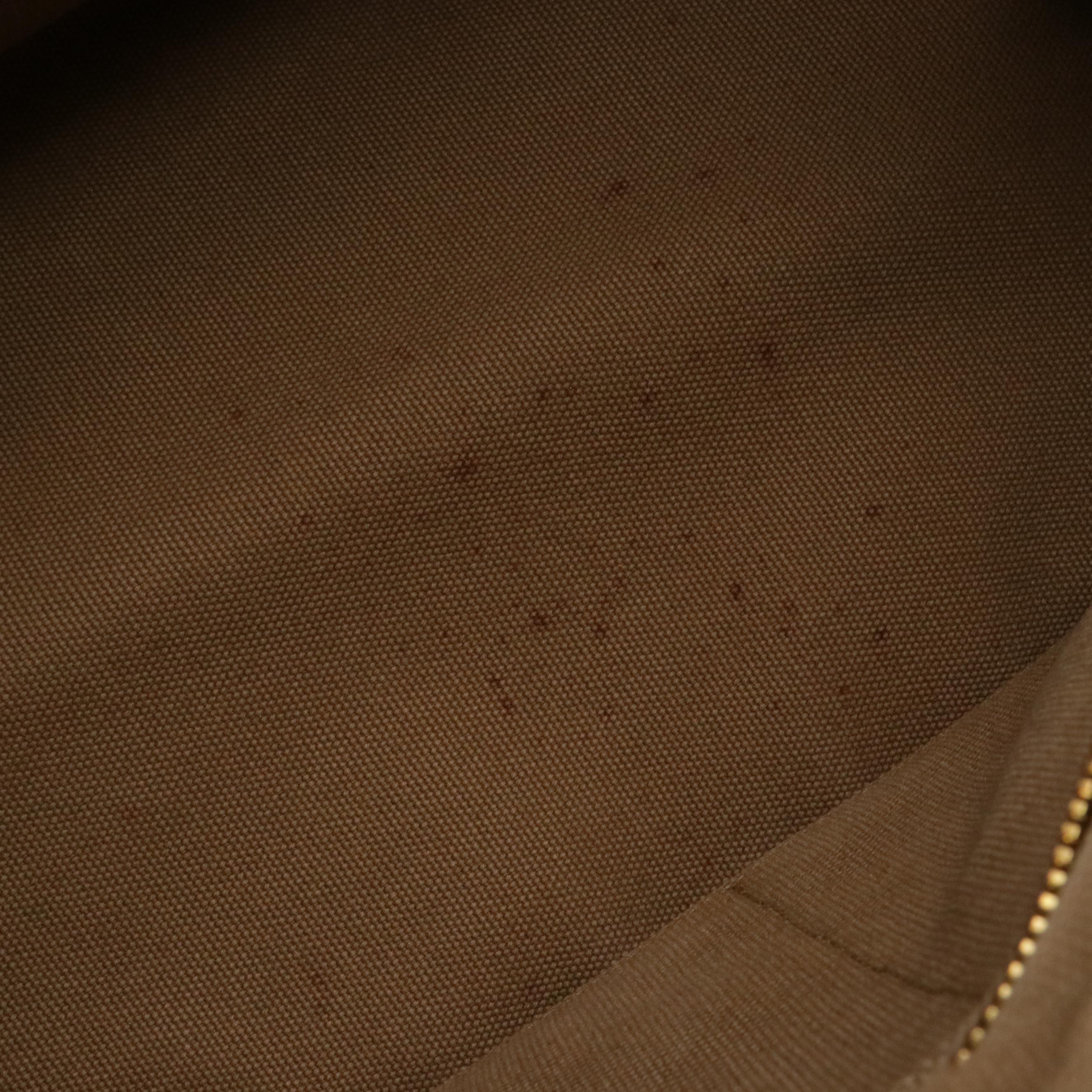 Prada Tobacco Canapa Canvas Tote