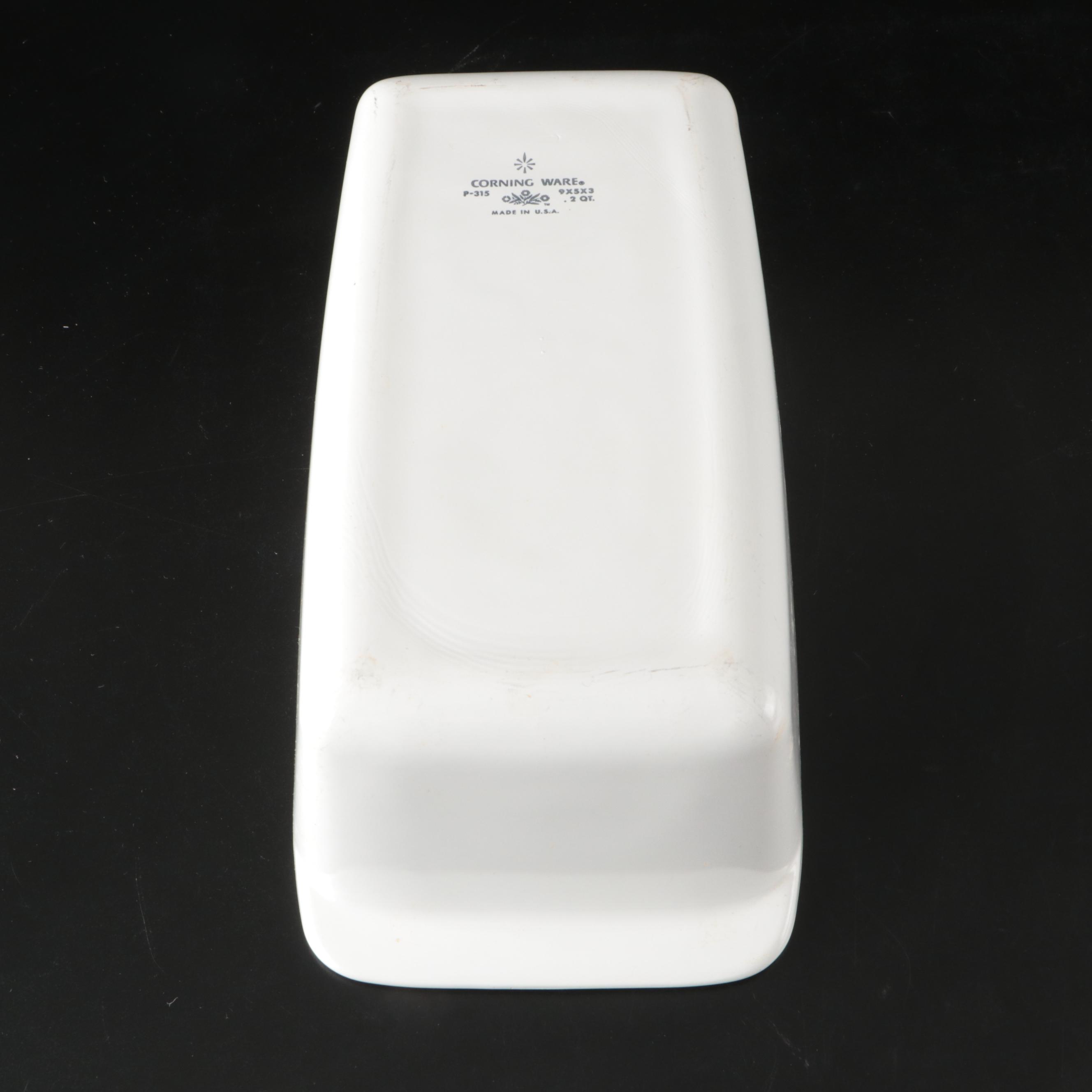 Pyrex "Snowflake Blue" Nesting Bowls Other Baking Dish and  Measuring Cup