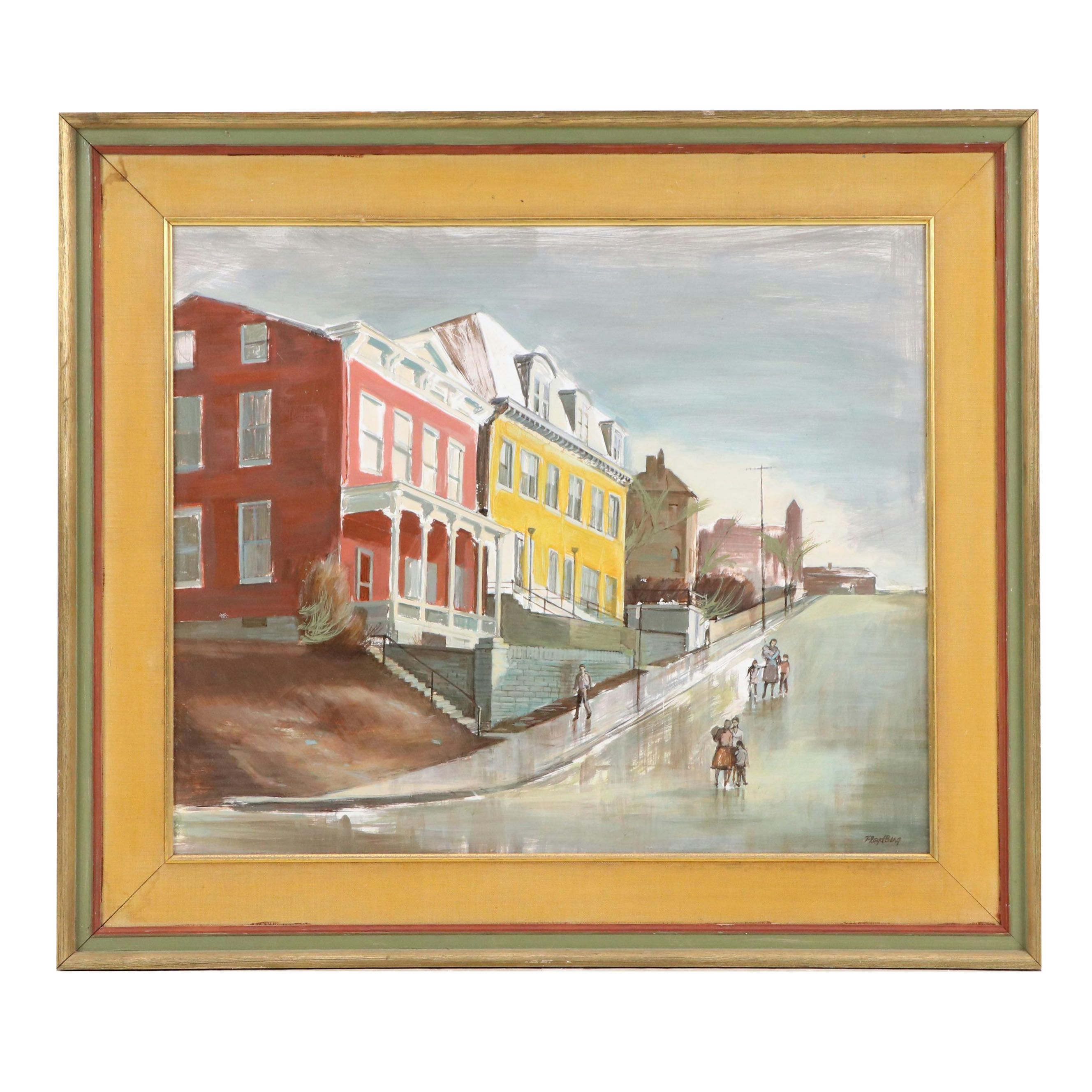 Floyd Berg Oil Painting "After the Rain"