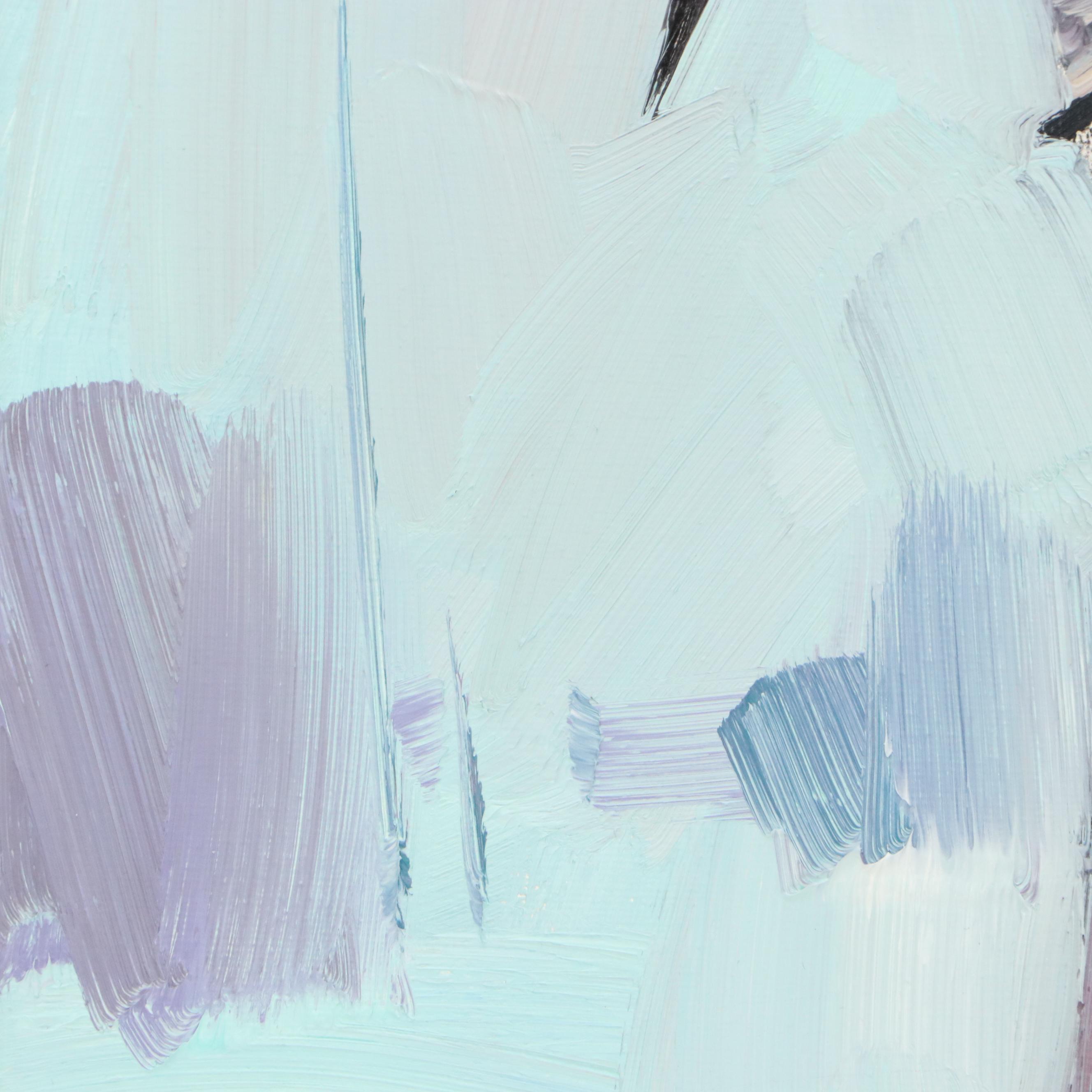 Jose Trujillo Oil Painting "Cranes," 2019