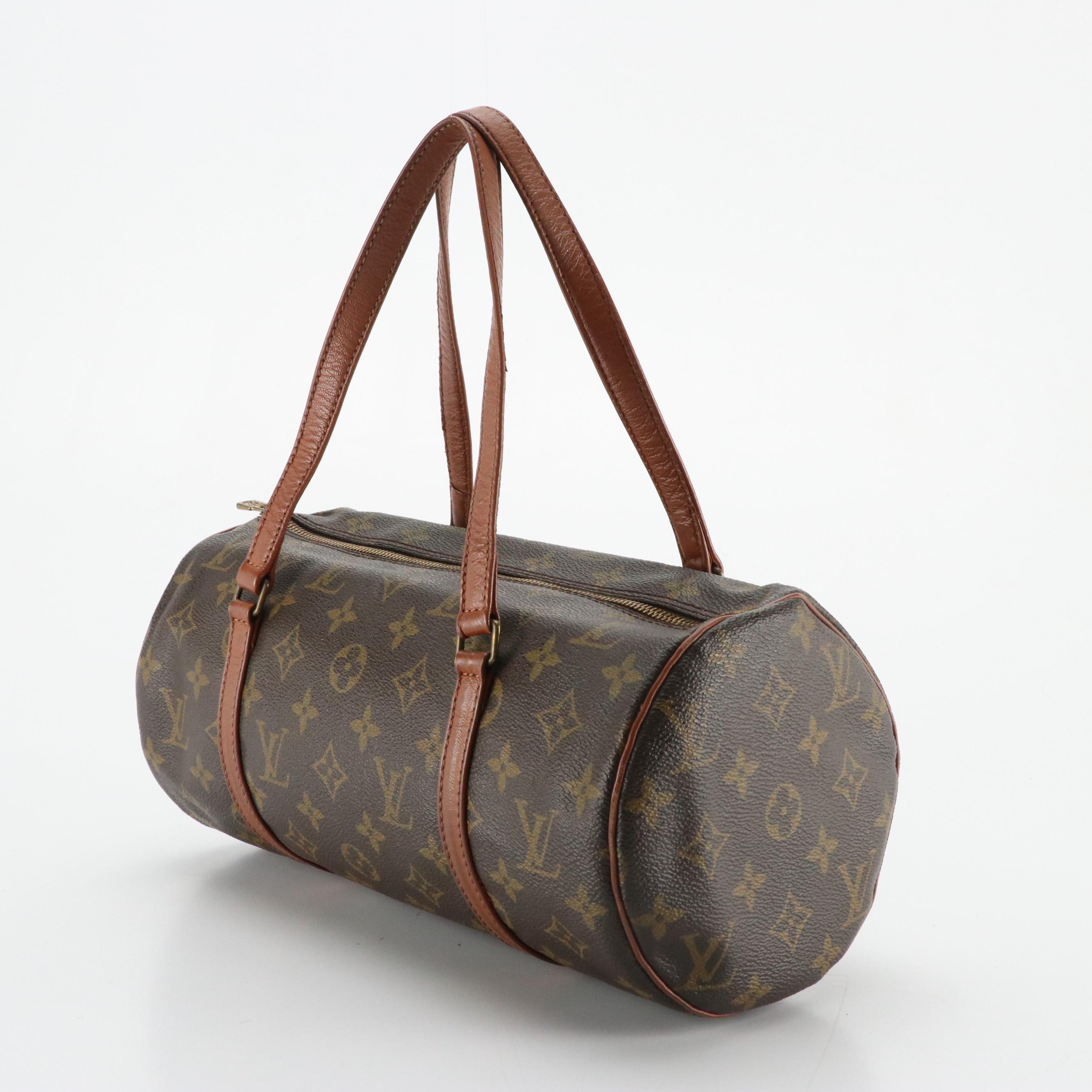 Louis Vuitton Papillon 30 in Monogram Canvas and Brown Leather