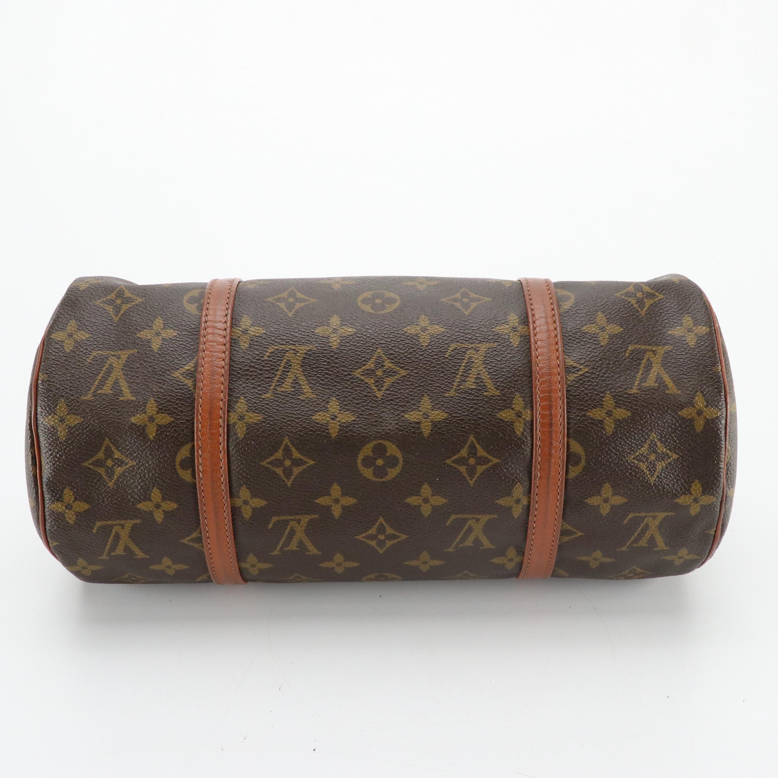 Louis Vuitton Papillon 30 in Monogram Canvas and Brown Leather