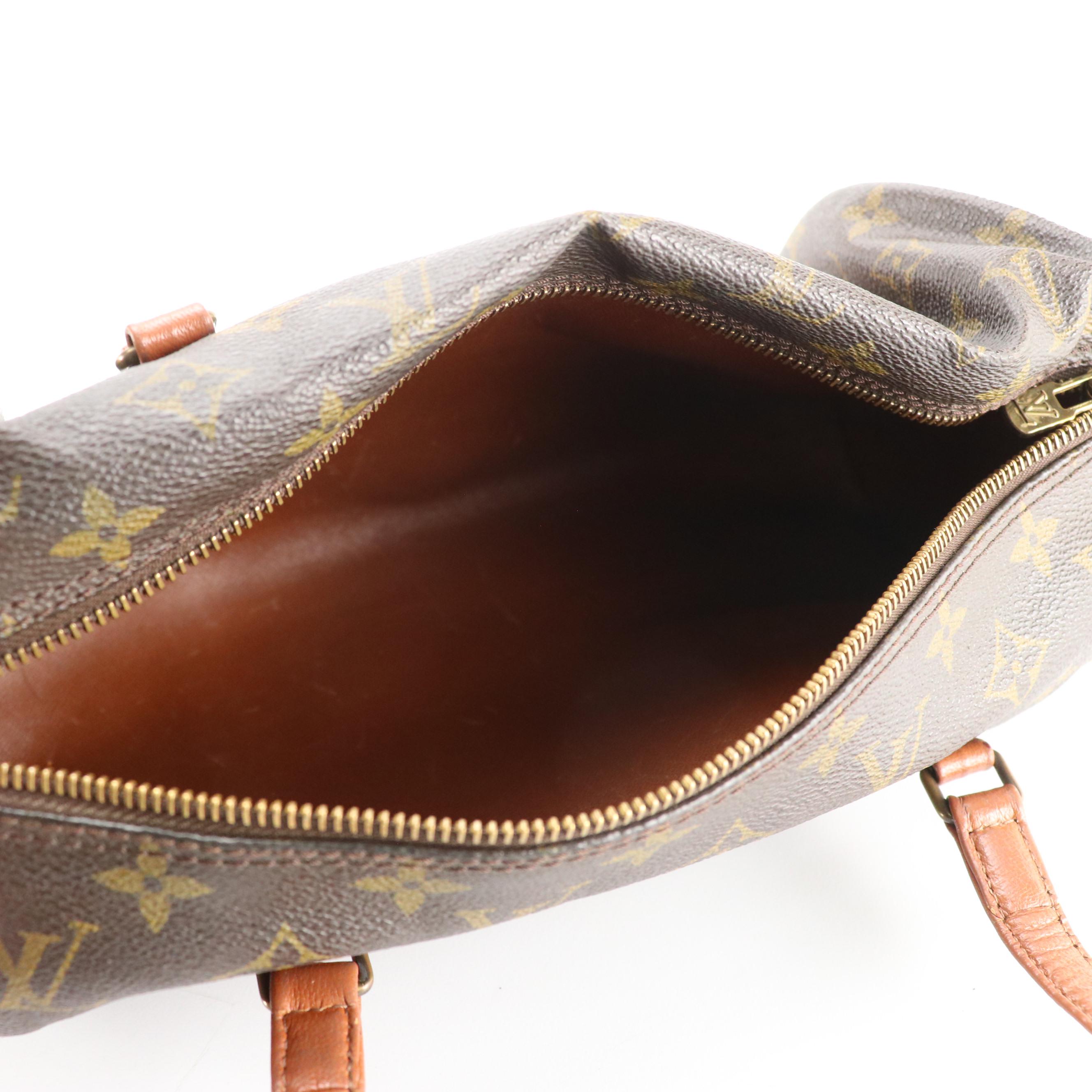 Louis Vuitton Papillon 30 in Monogram Canvas and Brown Leather