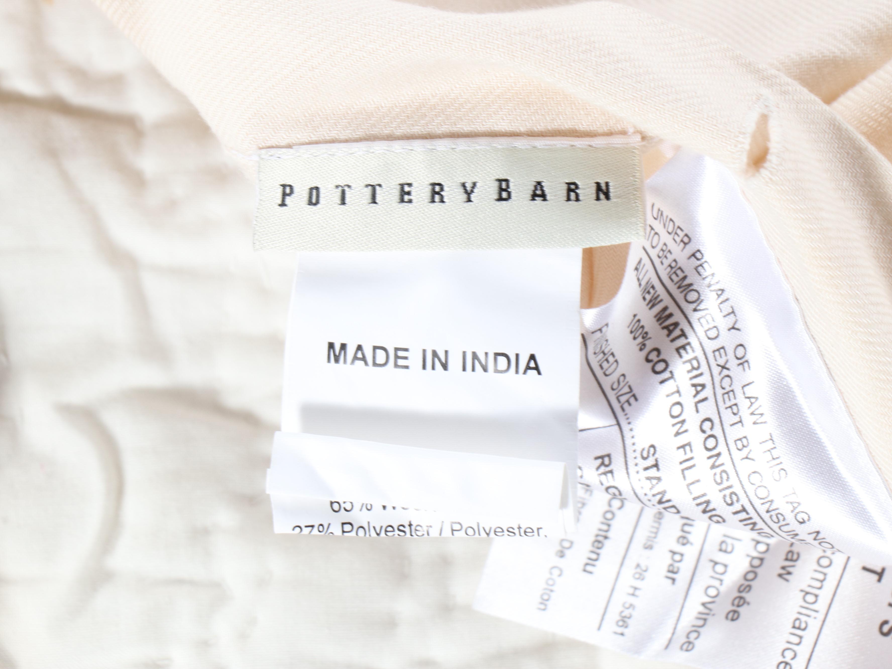 Pottery Barn Wool Blend Bed Comforter and Pillowcases