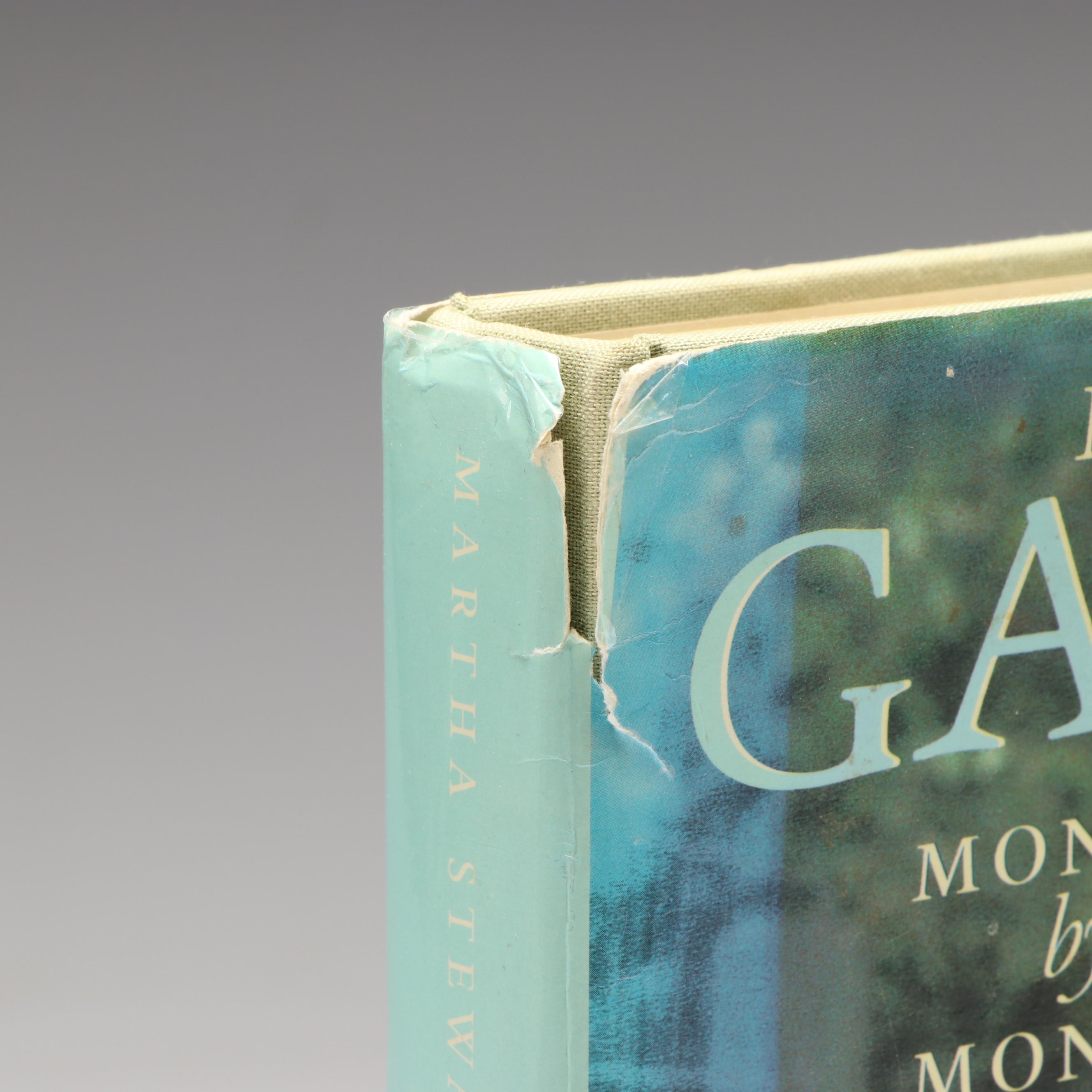 Signed First Edition "Martha Stewart's Gardening: Month by Month," 1991