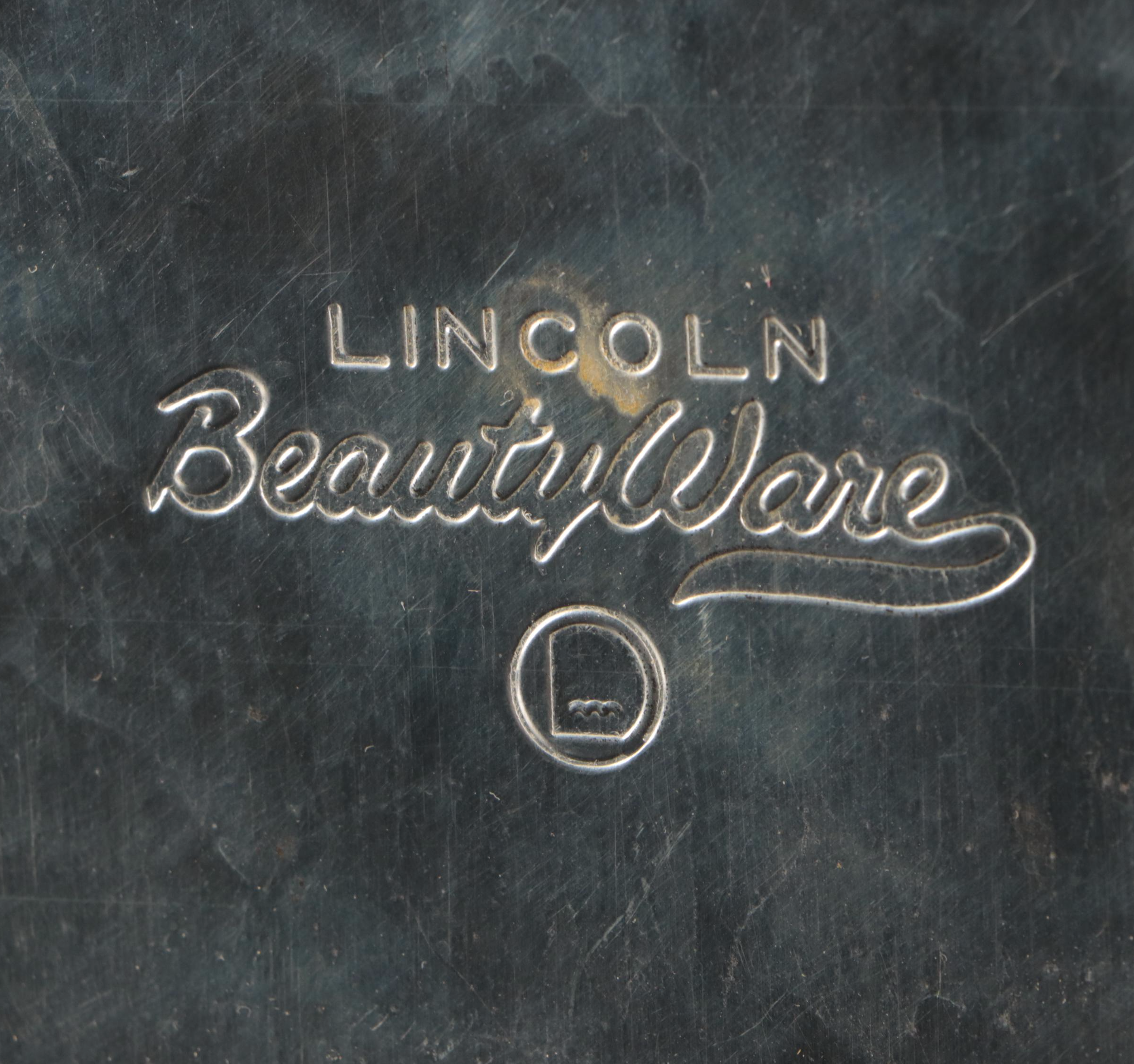 Lincoln "Beautyware" Mid Century Modern Canisters and Travel Cake Platter