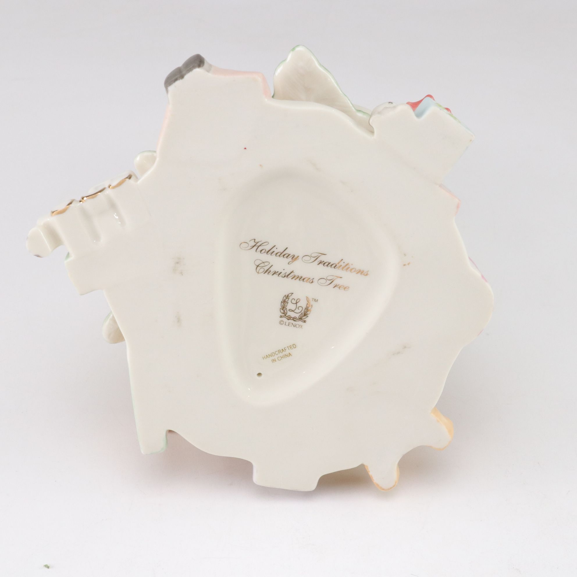 Lenox "Holiday Traditions" Porcelain Christmas Tree with Compote, Vase and More