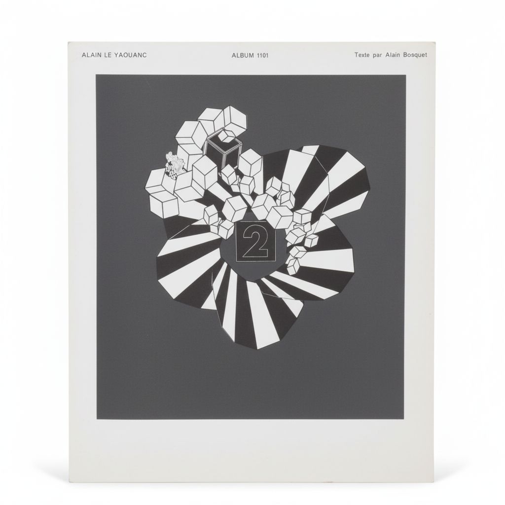 Alain Le Yaouanc Lithograph for "Derriére le Miroir," 1971