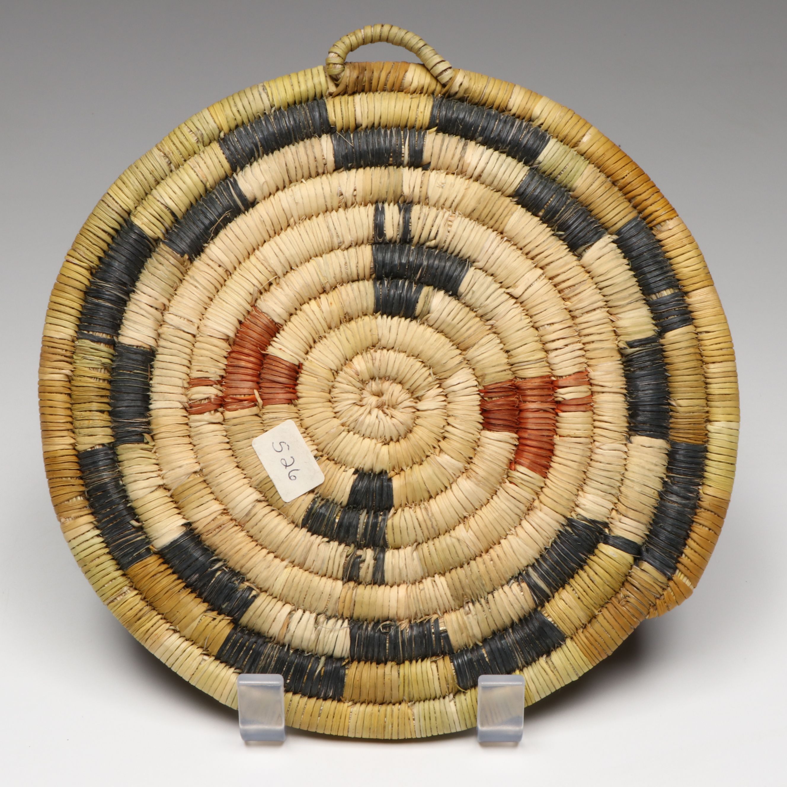 Rachel Torivio Hopi Handwoven Yucca and Galletta Grass Coiled Baskets