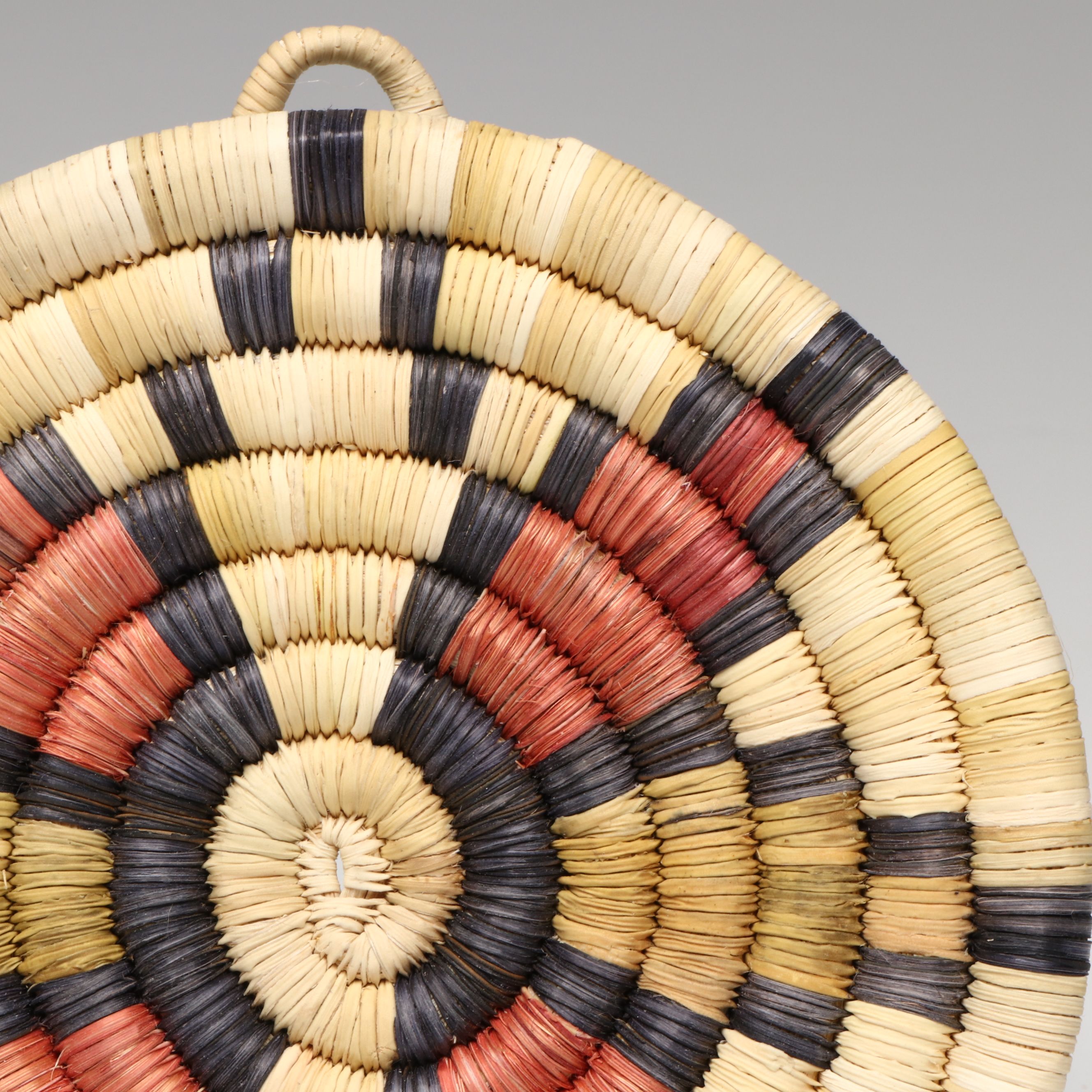 Rachel Torivio Hopi Handwoven Yucca and Galletta Grass Coiled Baskets