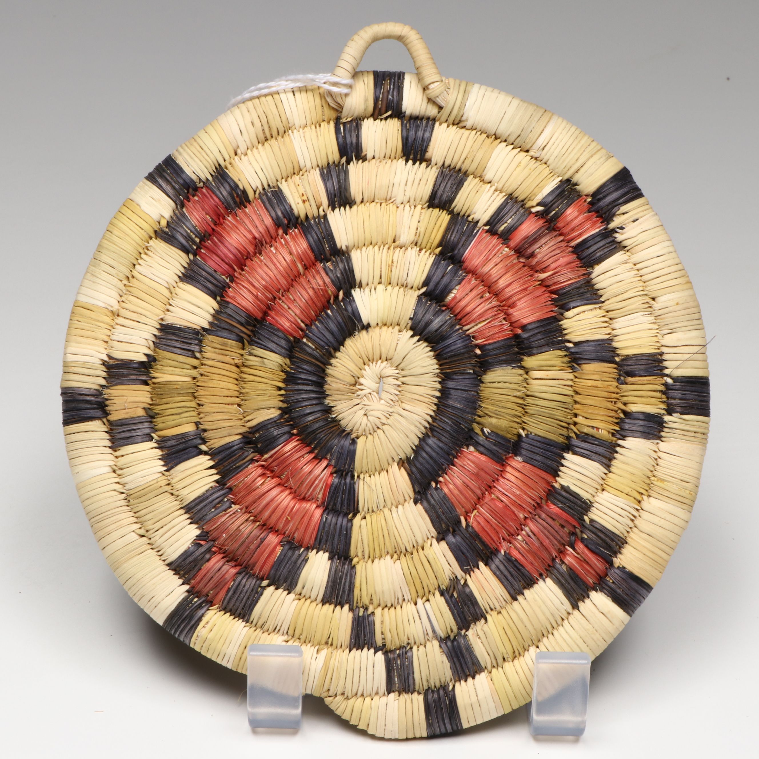 Rachel Torivio Hopi Handwoven Yucca and Galletta Grass Coiled Baskets