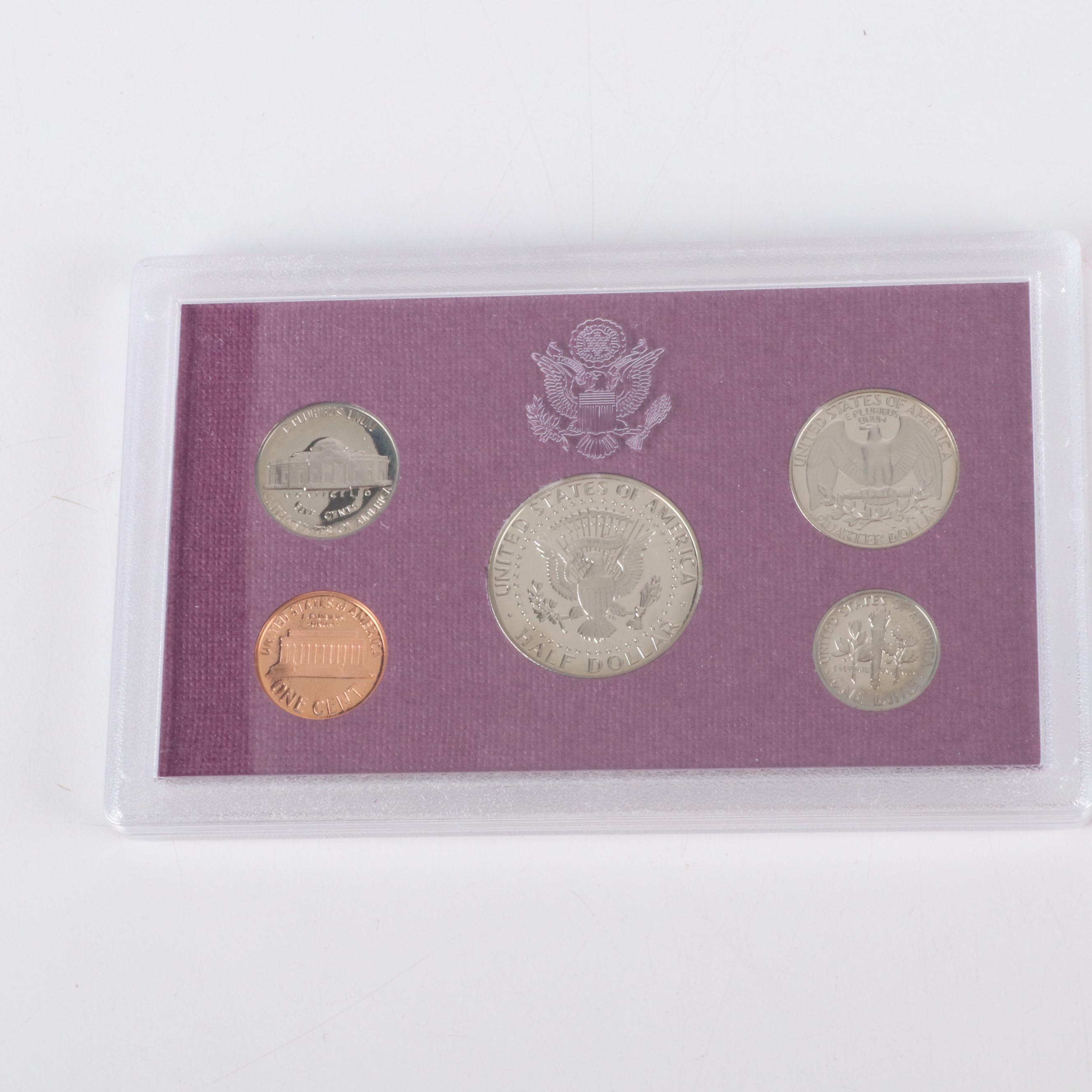 37 United States Modern proof Sets 1969-2007 Missing Only 1990 and 1993