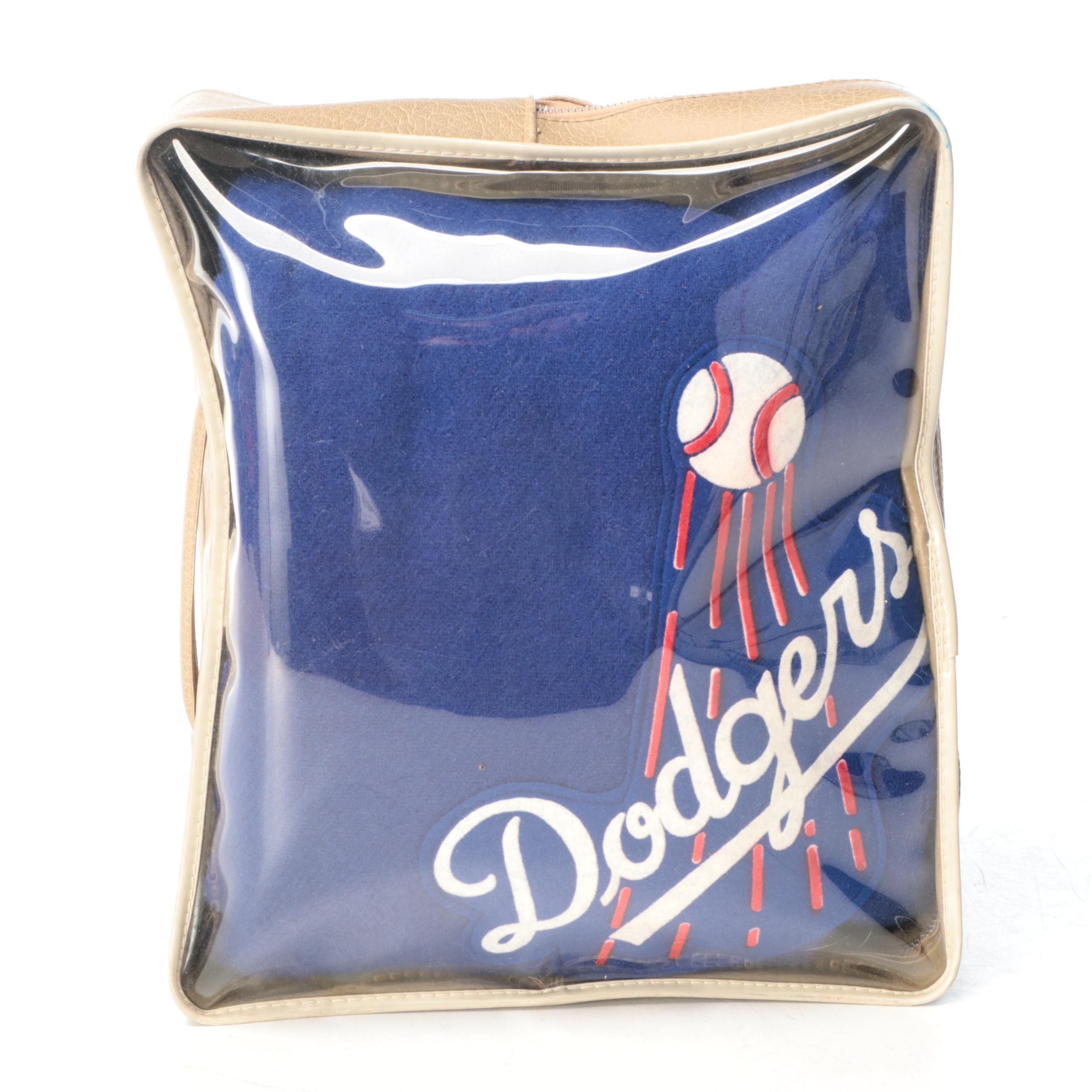 Los Angeles Dodgers Pendleton Wool Blanket, Mid to Late 20th Century