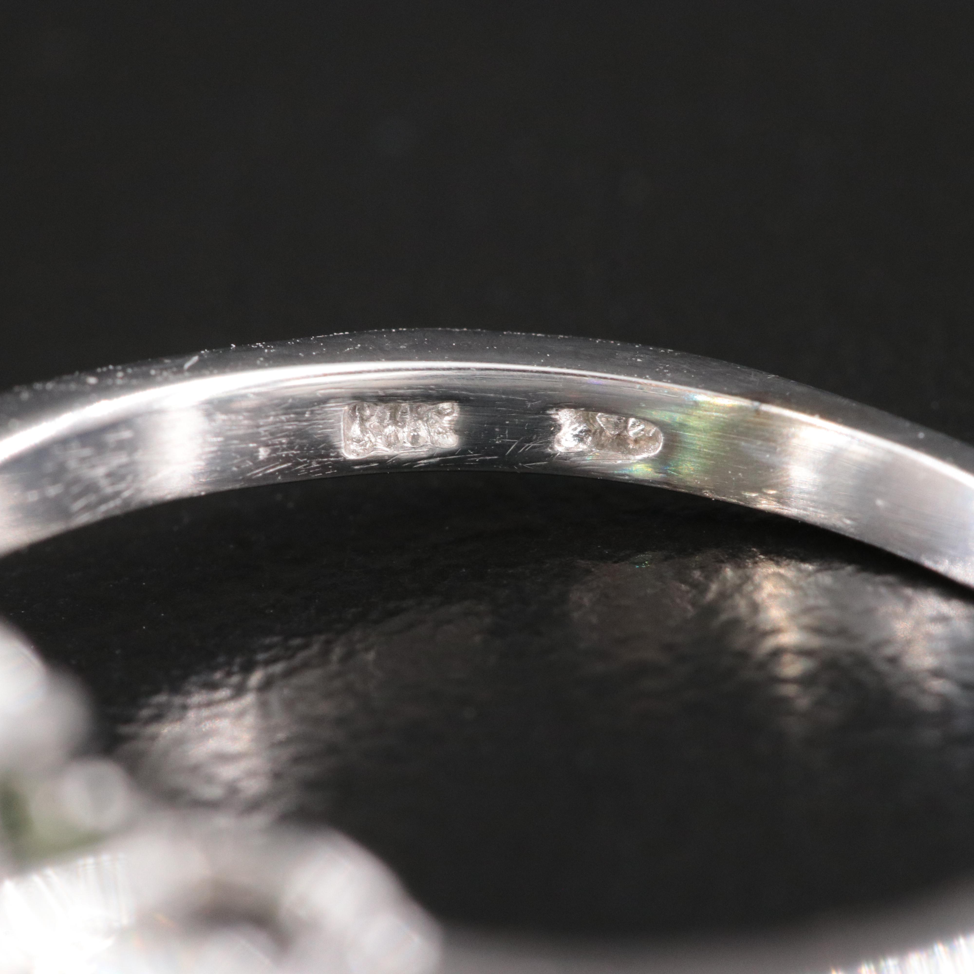 14K 4.34 CT Paraiba Tourmaline and 1.15 CTW Diamond Ring with GIA Report