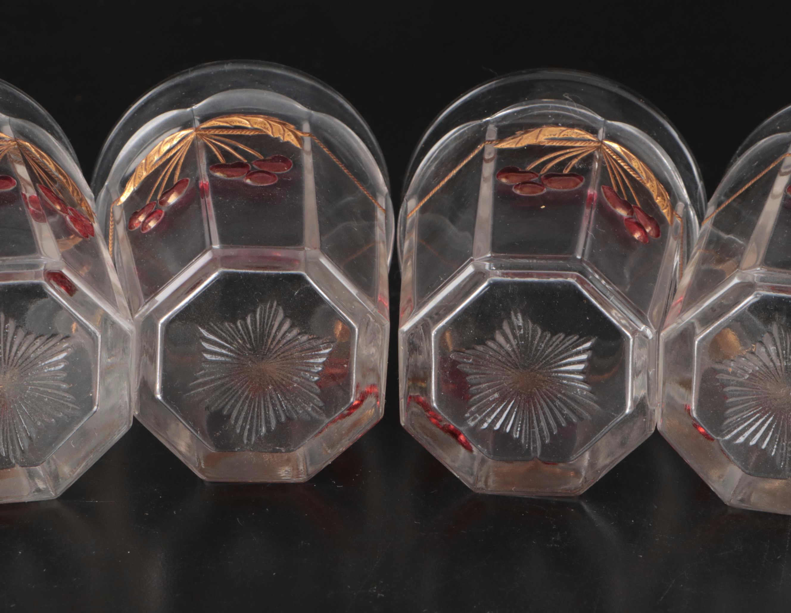 Mosser Northwood Cherry and Cable Lemonade Set and Tableware