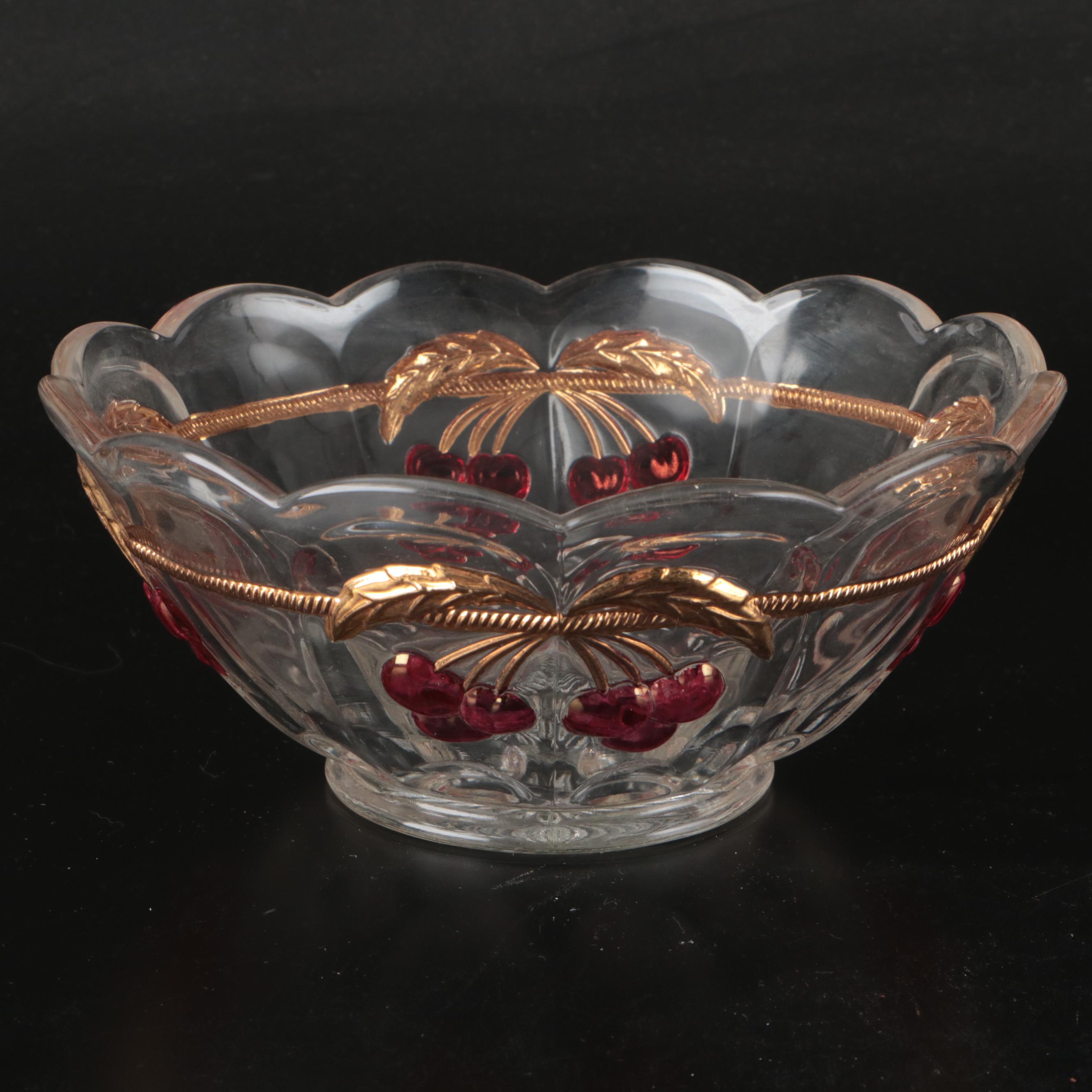 Mosser Northwood Cherry and Cable Lemonade Set and Tableware