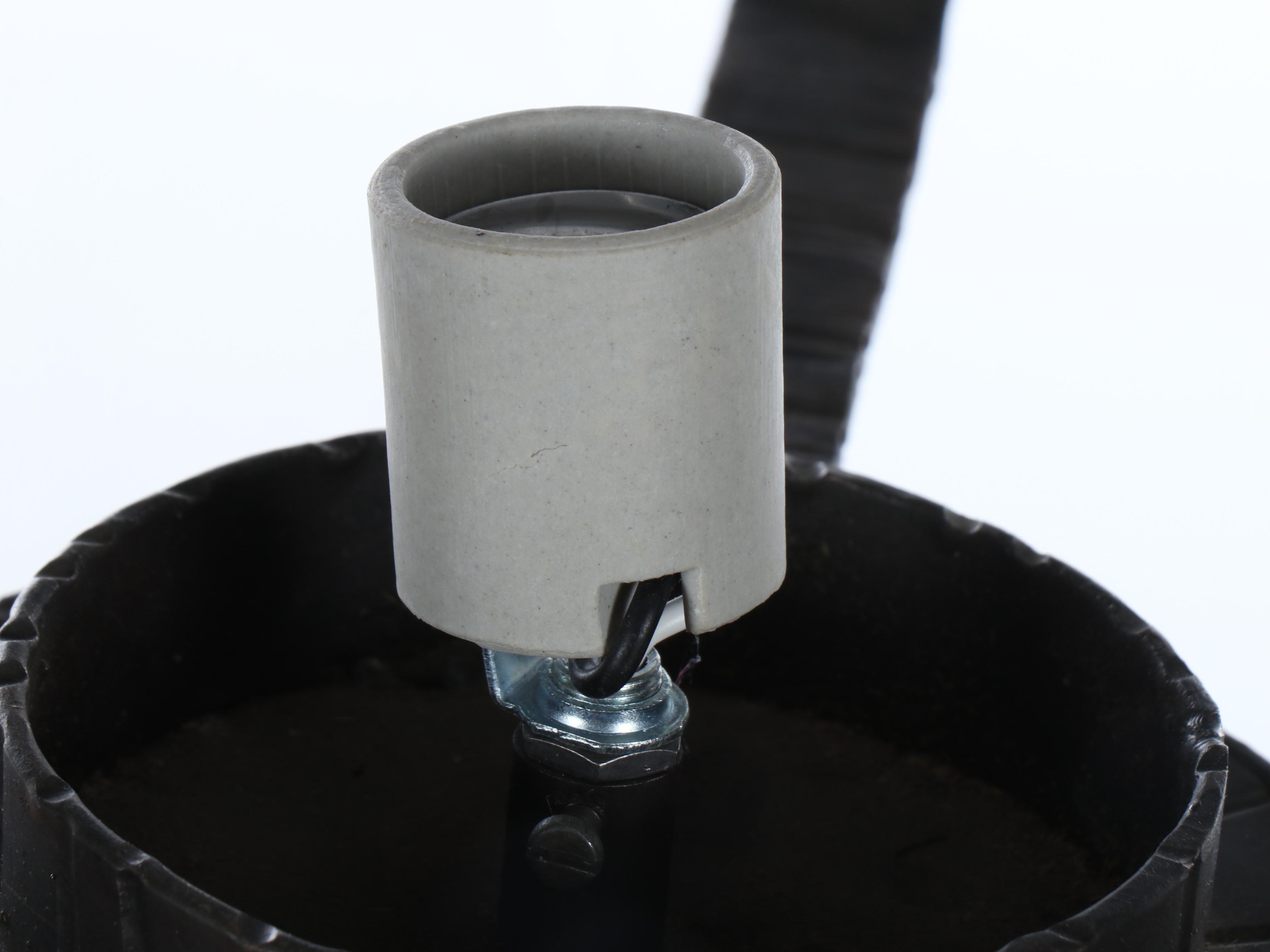 Daum Glass and Wrought Iron Art Deco Lamp, Early to Mid-20th Century