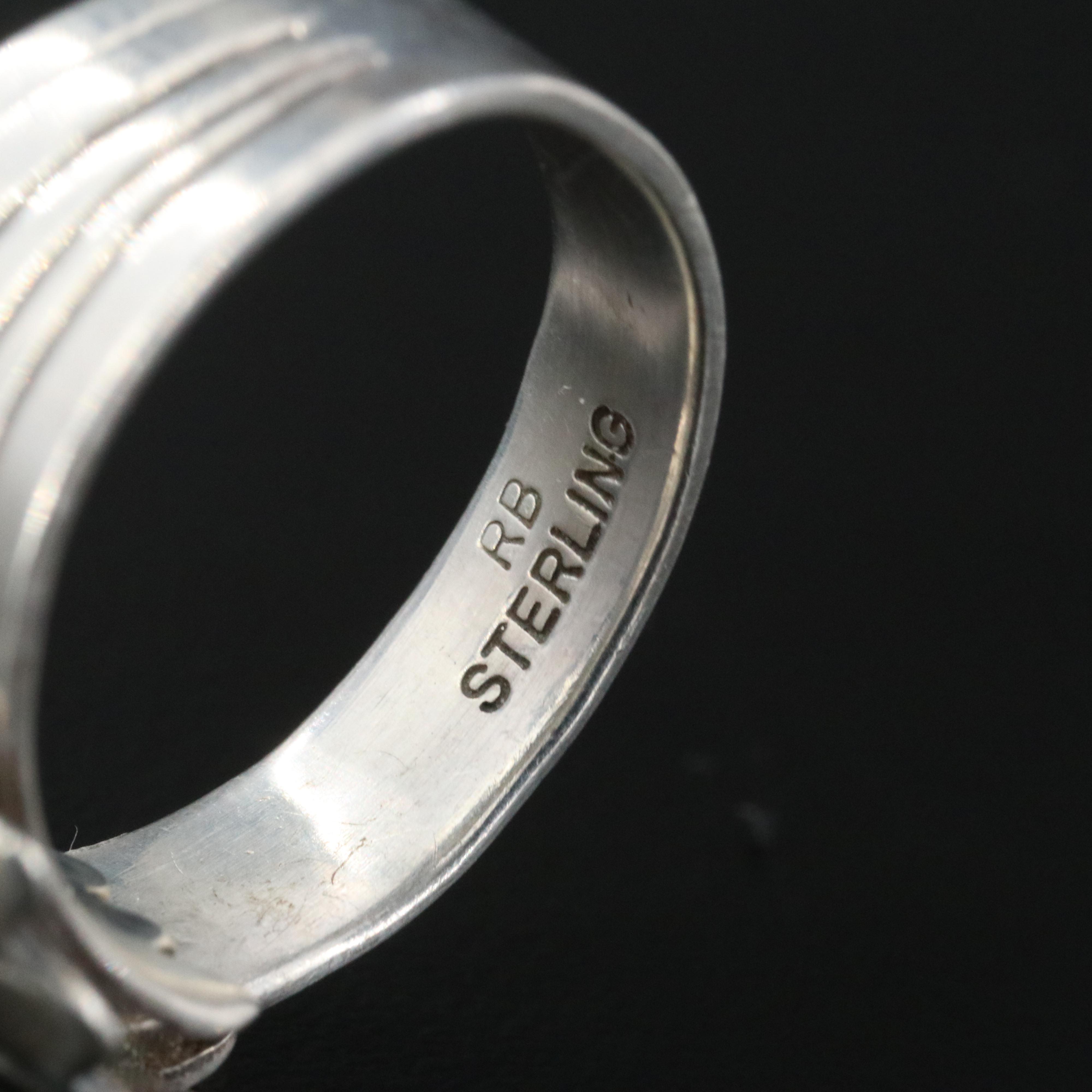 Richard & Rita Begay Navajo Diné Sterling Turquoise Ring