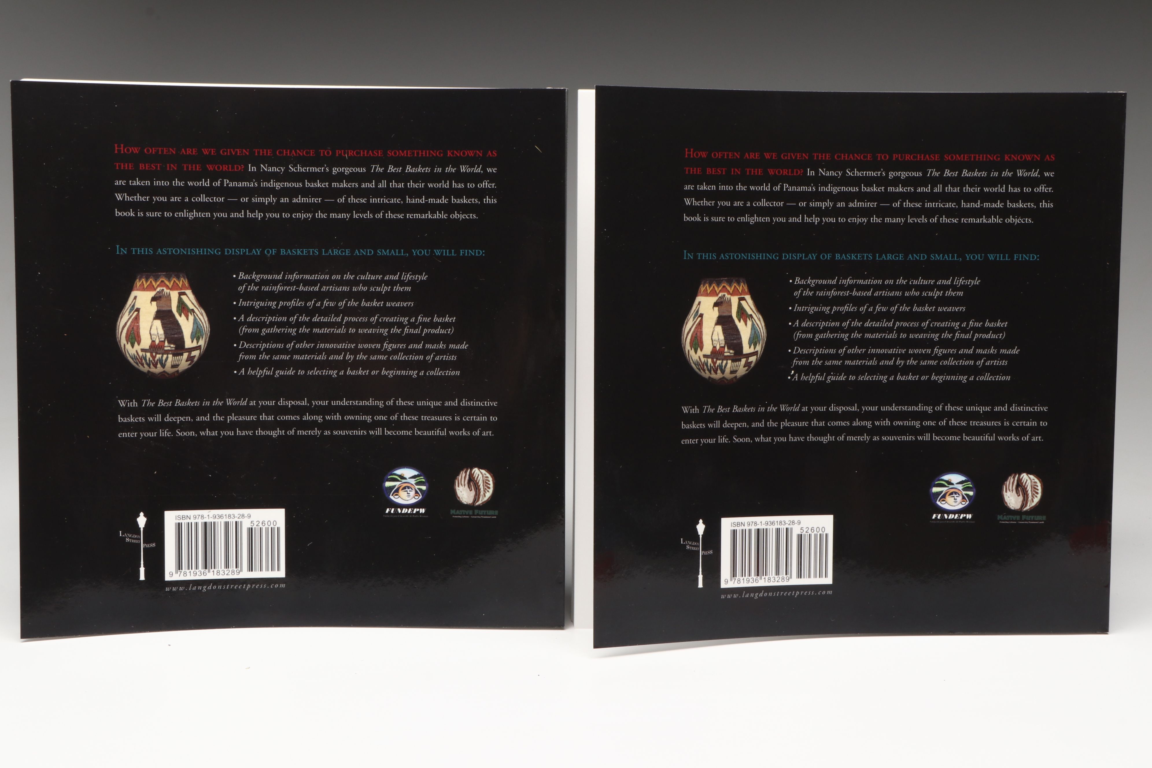 Panamanian Emberá-Wounaan Chunga and Nahuala Palm Fiber Baskets