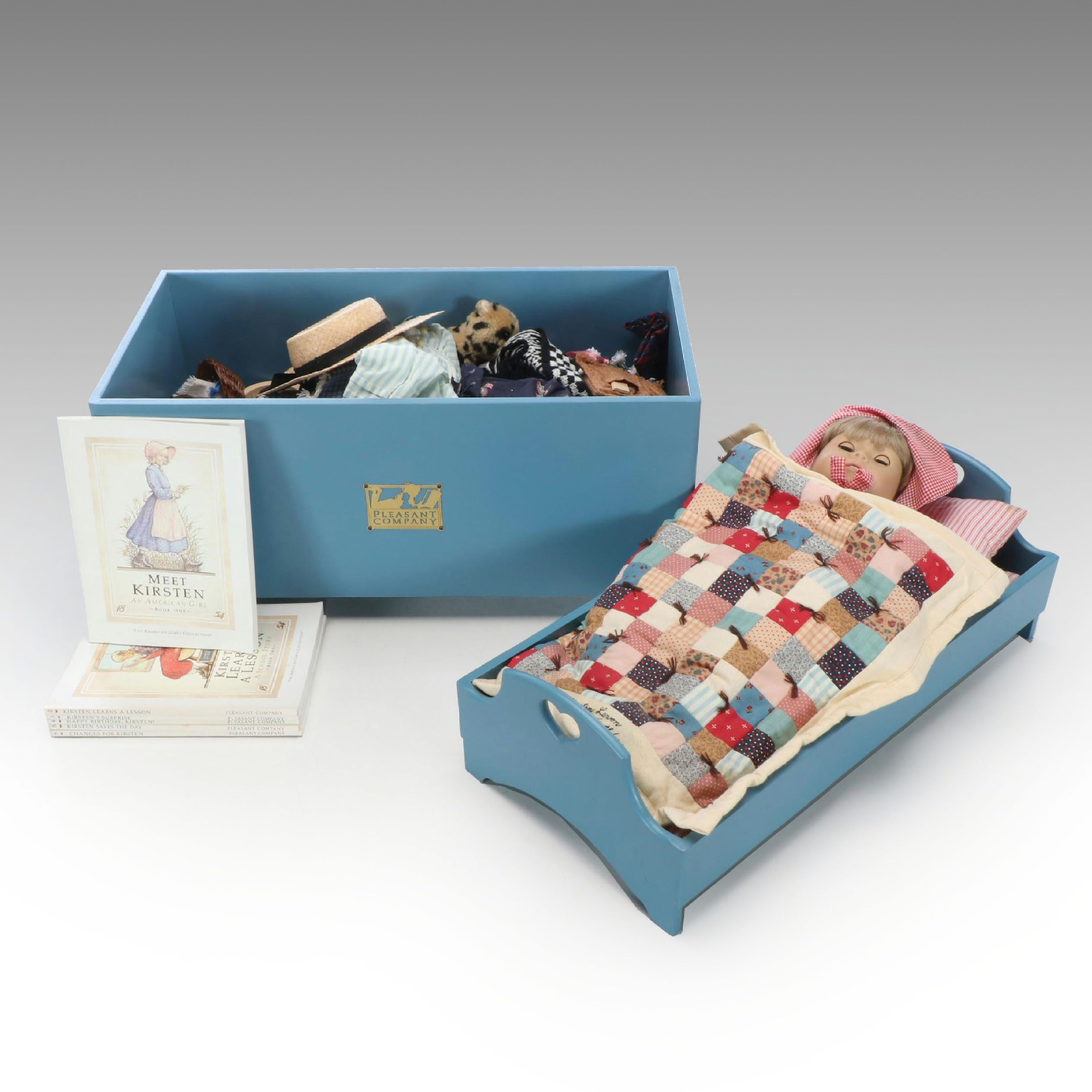 American Girl "Kirsten" Doll with Accessories and Fiction Books