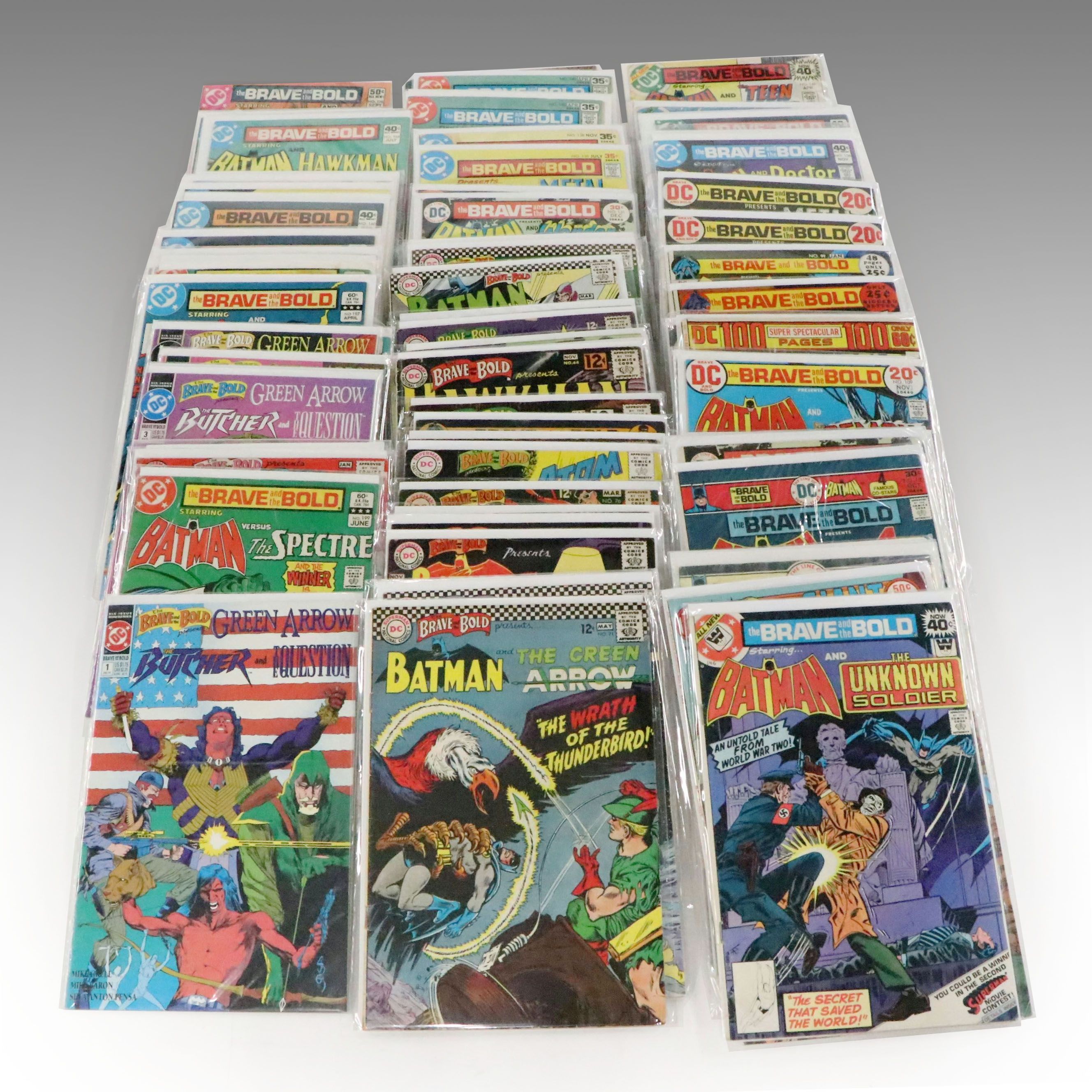 Silver to Bronze Age DC Comics "The Brave and the Bold" Feat. Batman and More