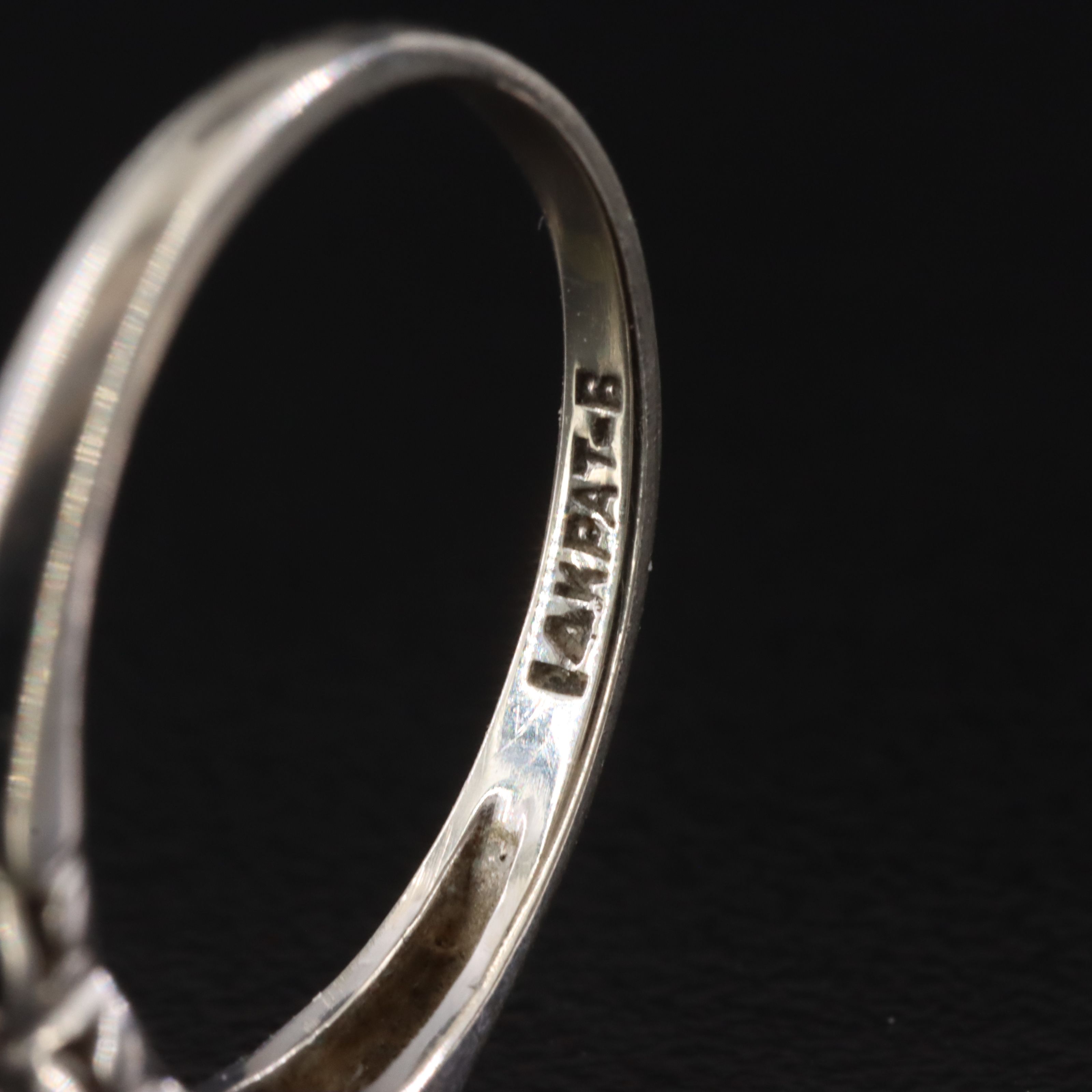 Vintage 14K 0.27 CTW Diamond Ring