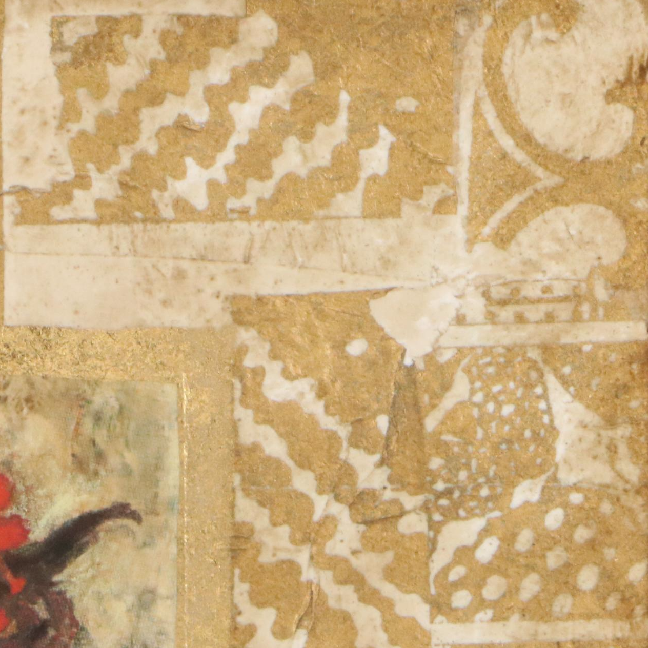 Floral Still Life Mixed Media Prints, Late 20th Century