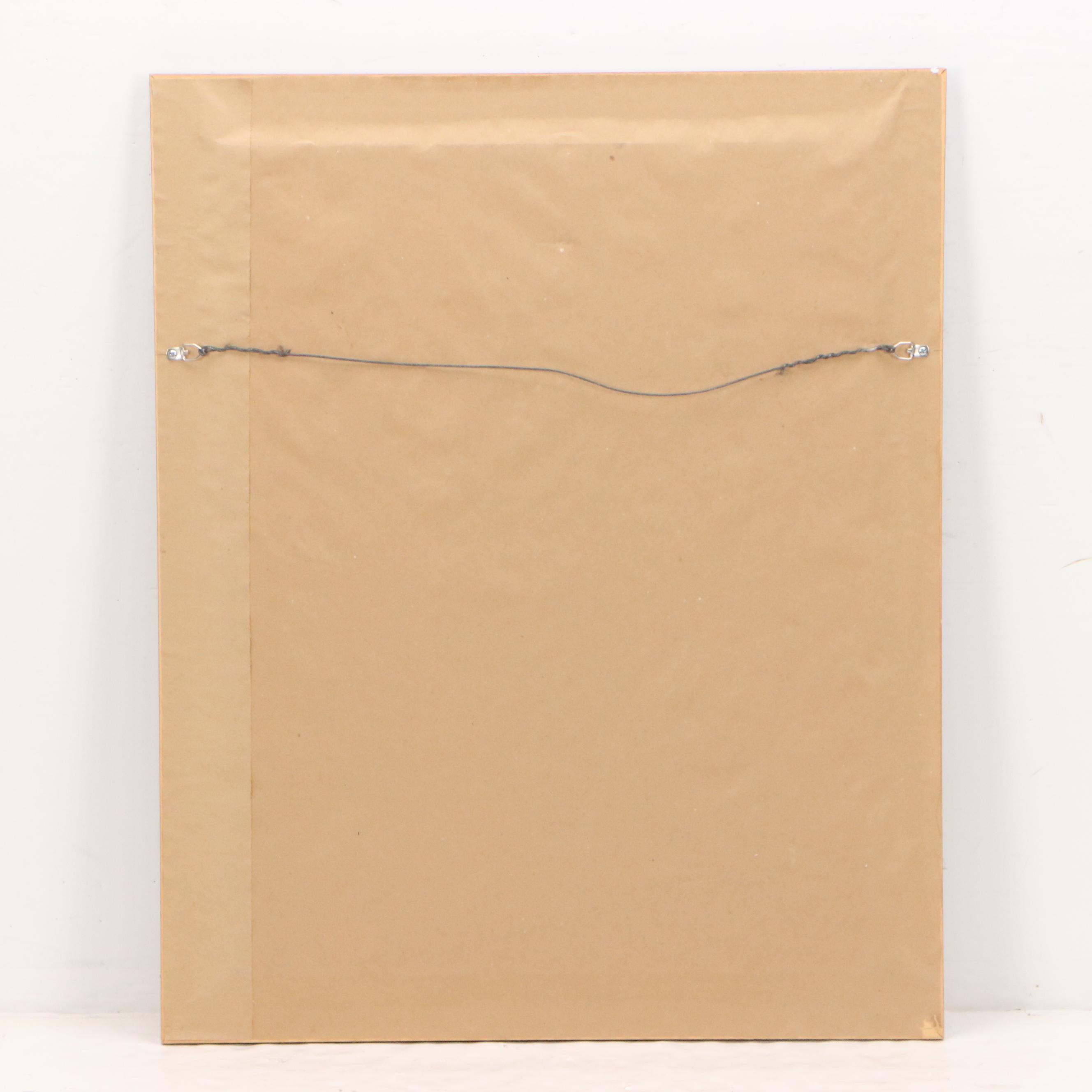 Floral Still Life Mixed Media Prints, Late 20th Century