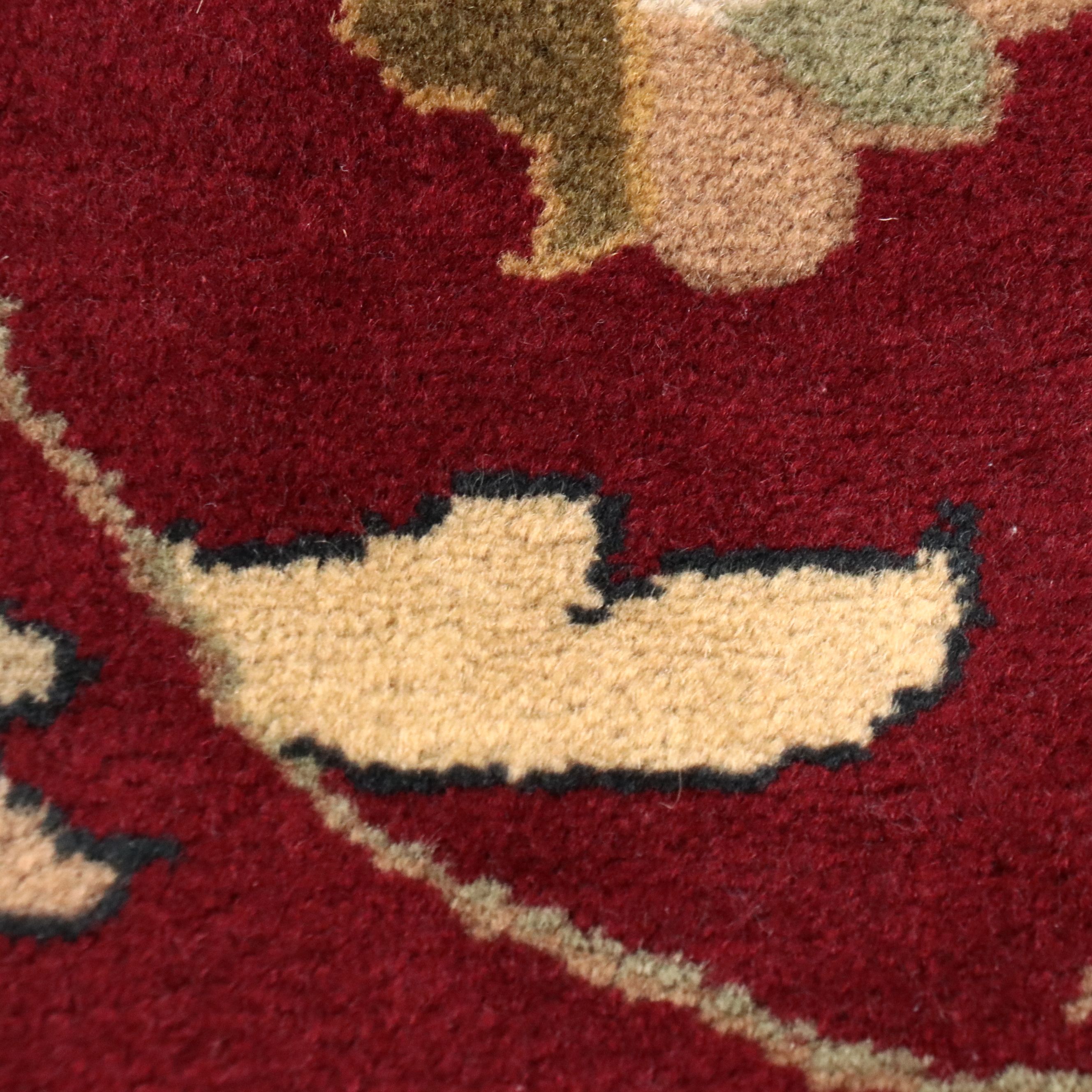 9'5 x 11'10 Hand-Knotted Persian Mashhad Area Rug