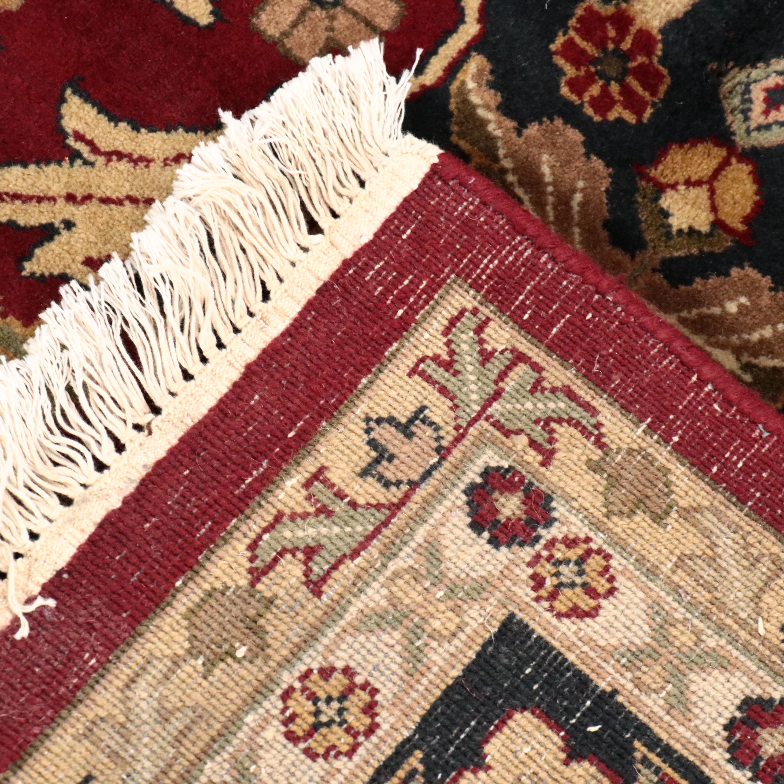 9'5 x 11'10 Hand-Knotted Persian Mashhad Area Rug