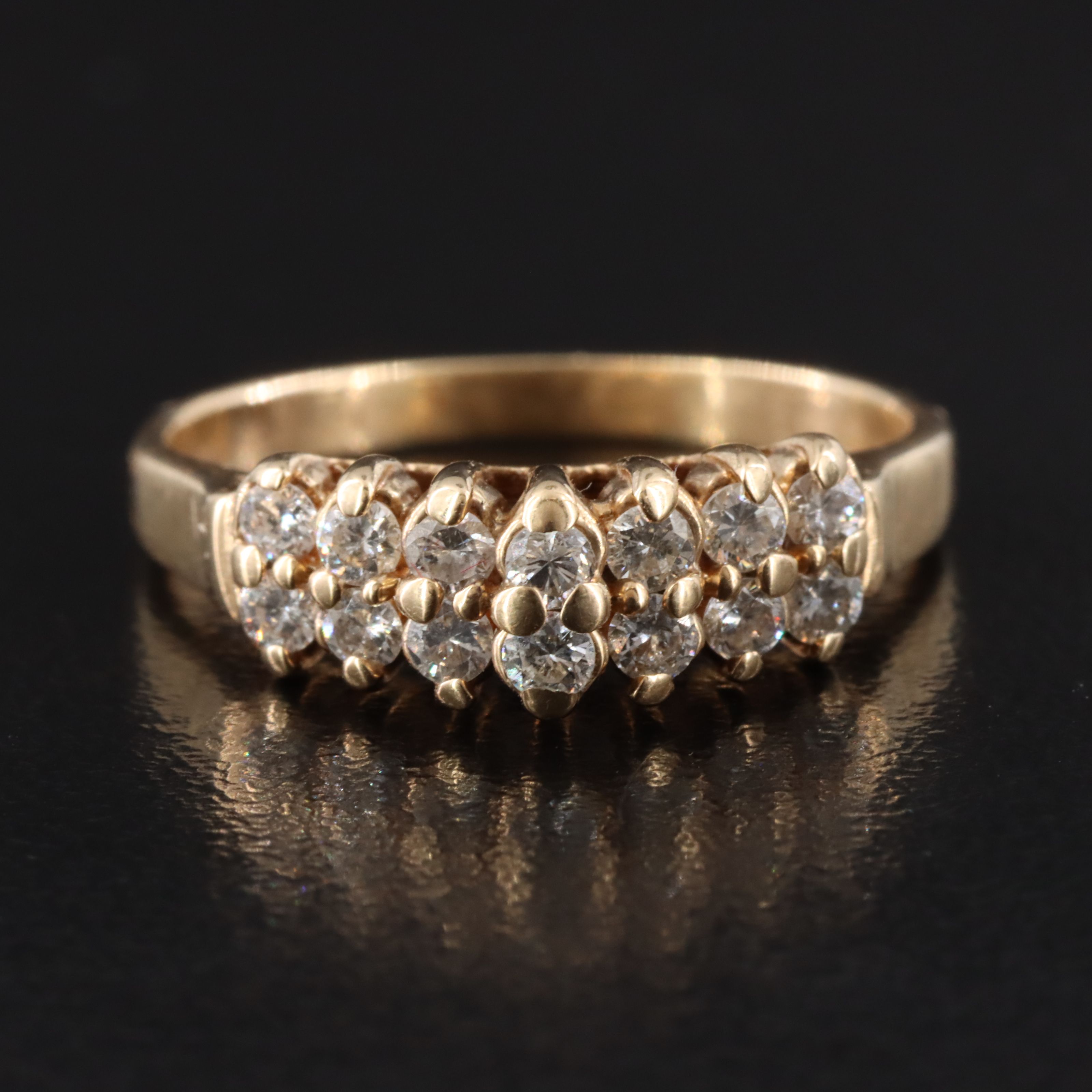 14K 0.42 CTW Diamond Ring