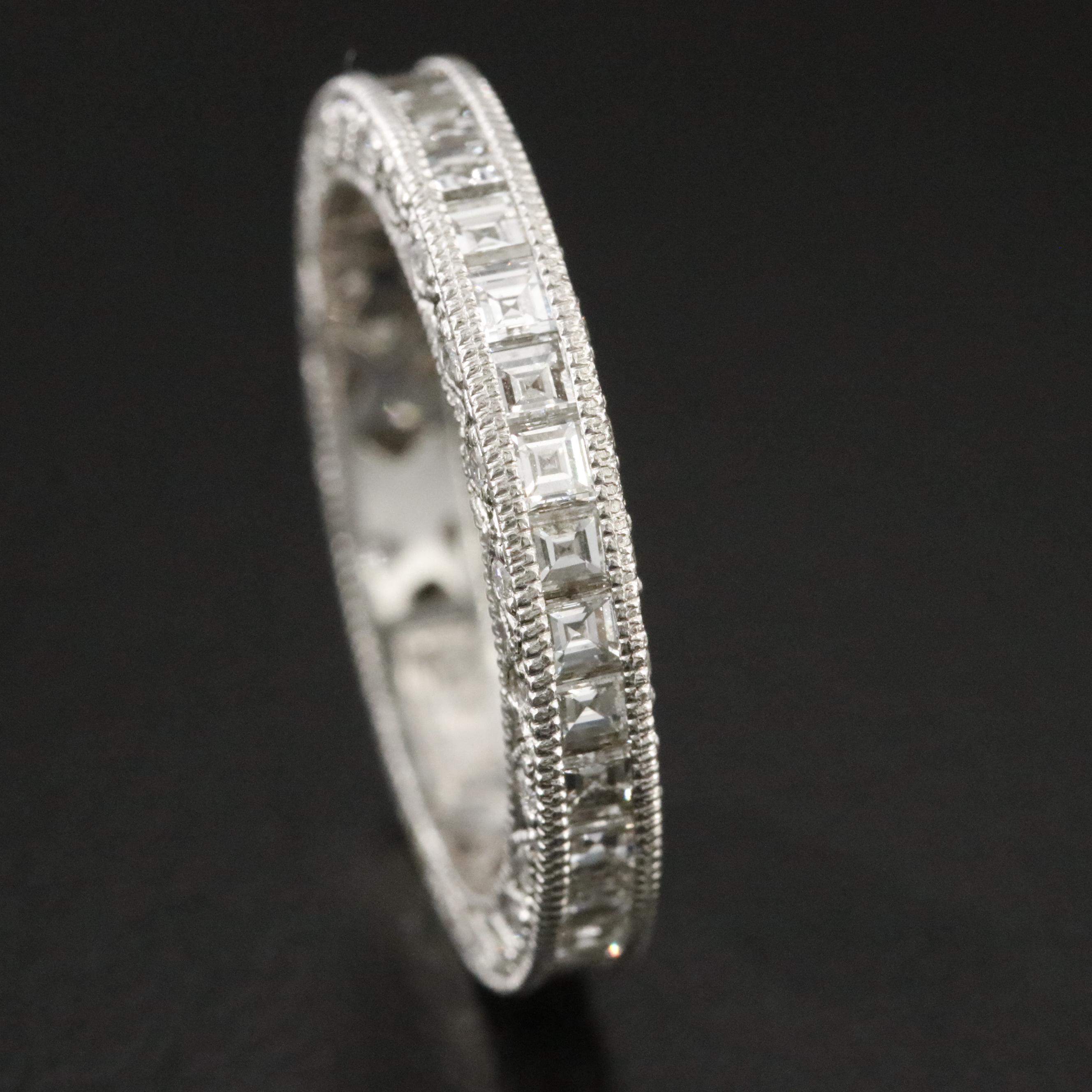 Tacori Platinum 1.89 CTW Diamond Eternity Band