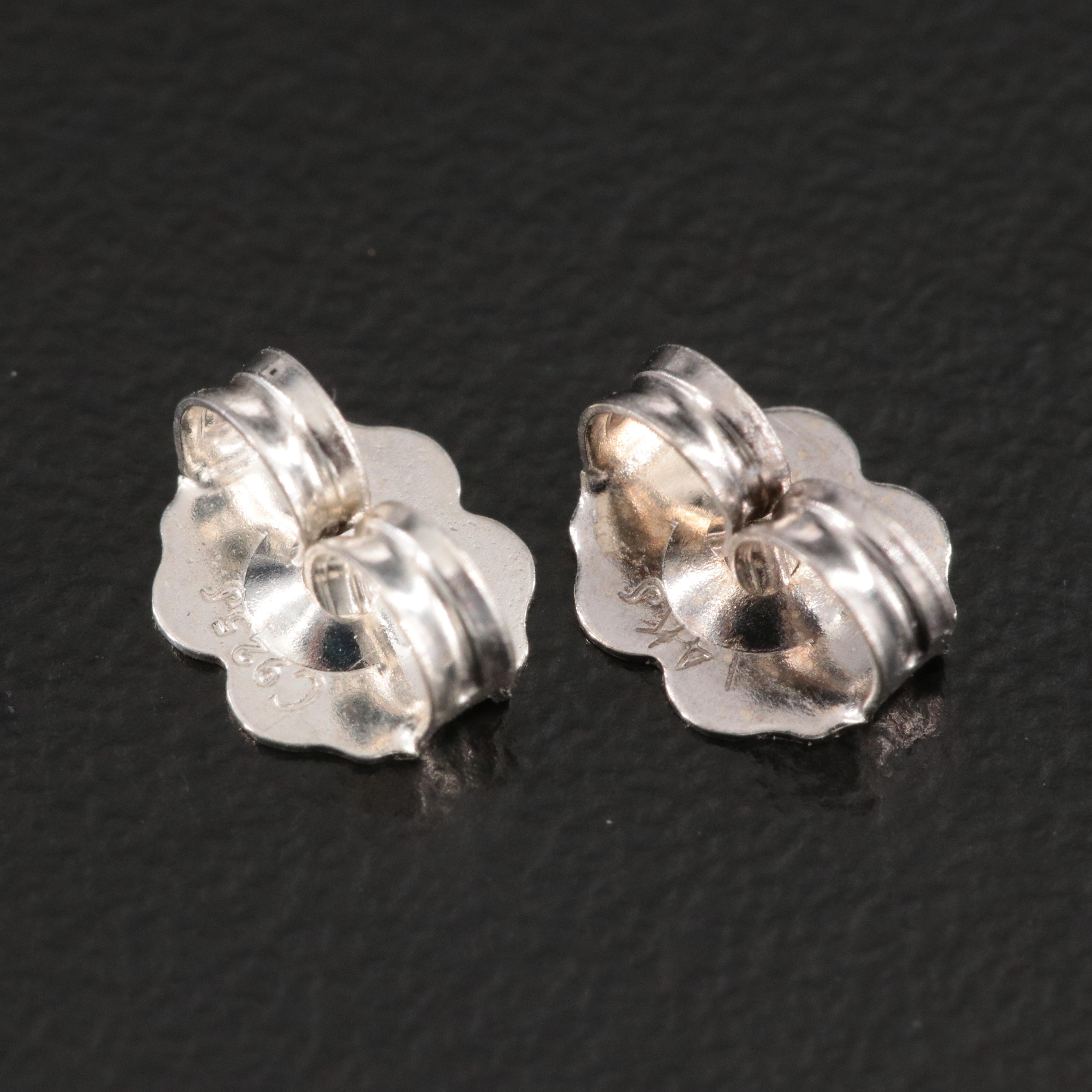 Paloma Picasso for Tiffany & Co. Loving Heart Sterling Earrings