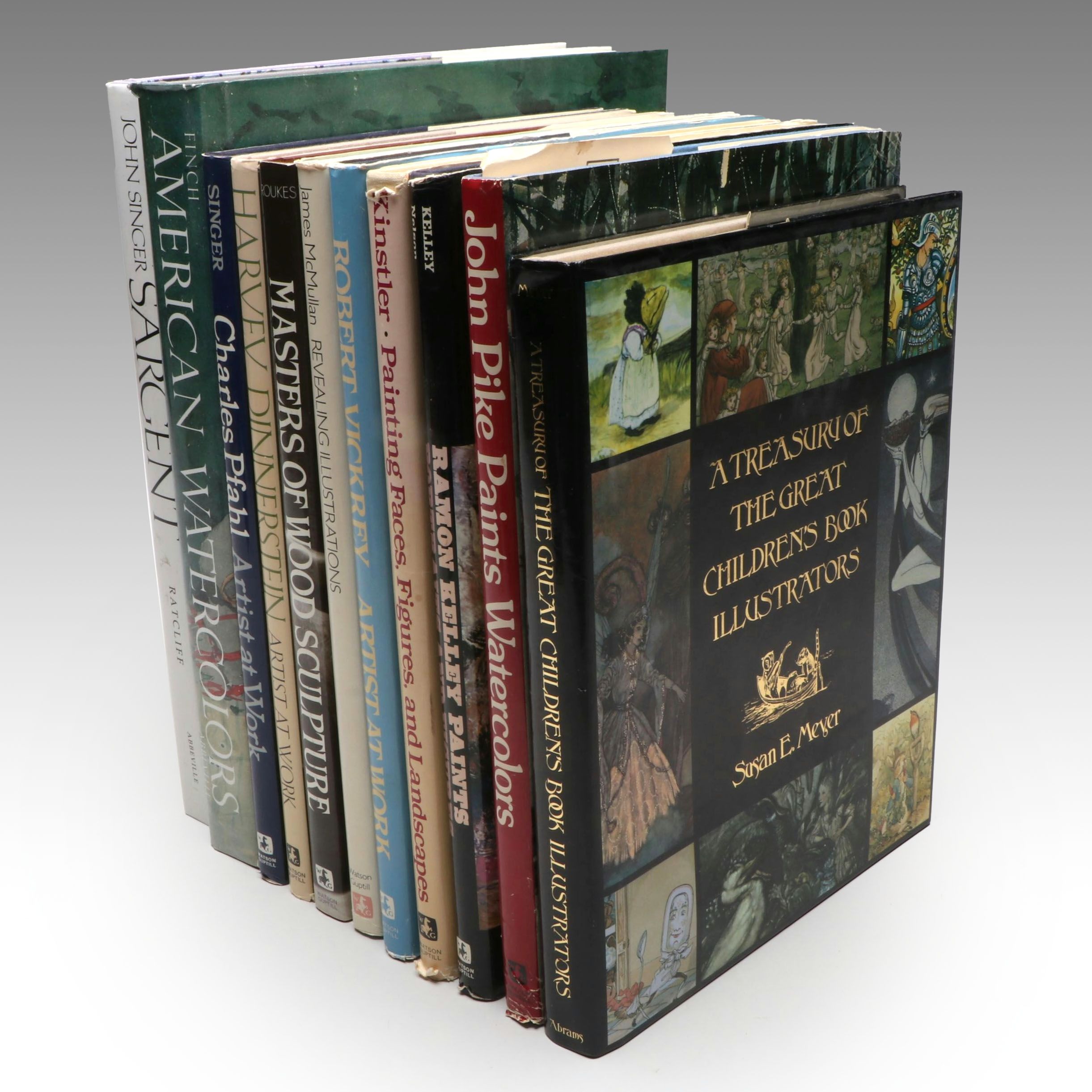 "Masters of Wood Sculpture," "Sargent" and More Art Books, Late 20th Century